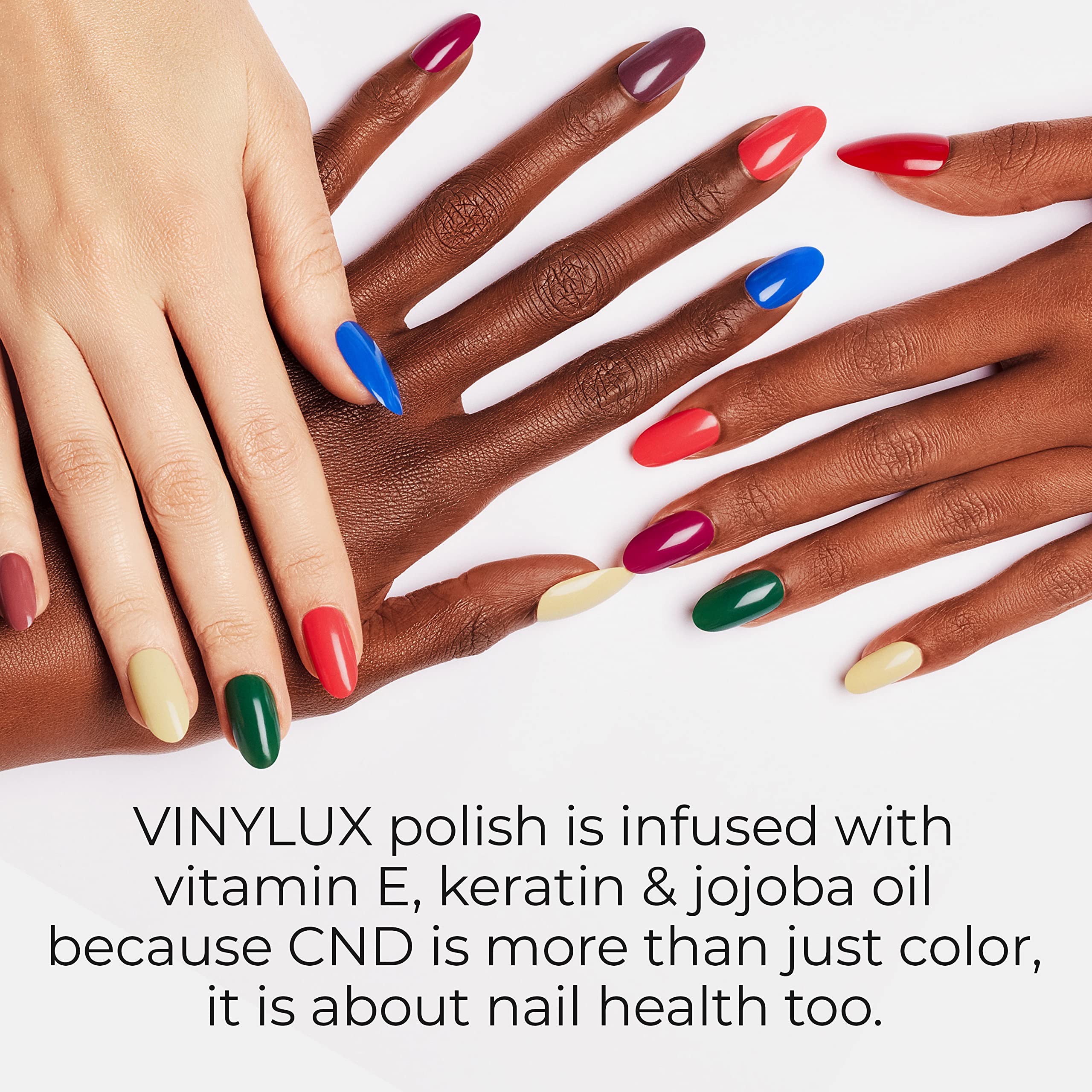 Cnd Vinylux Longwear Gray Nail Polish, Gel-Like Shine & Chip Resistant Color, 05 Fl Oz