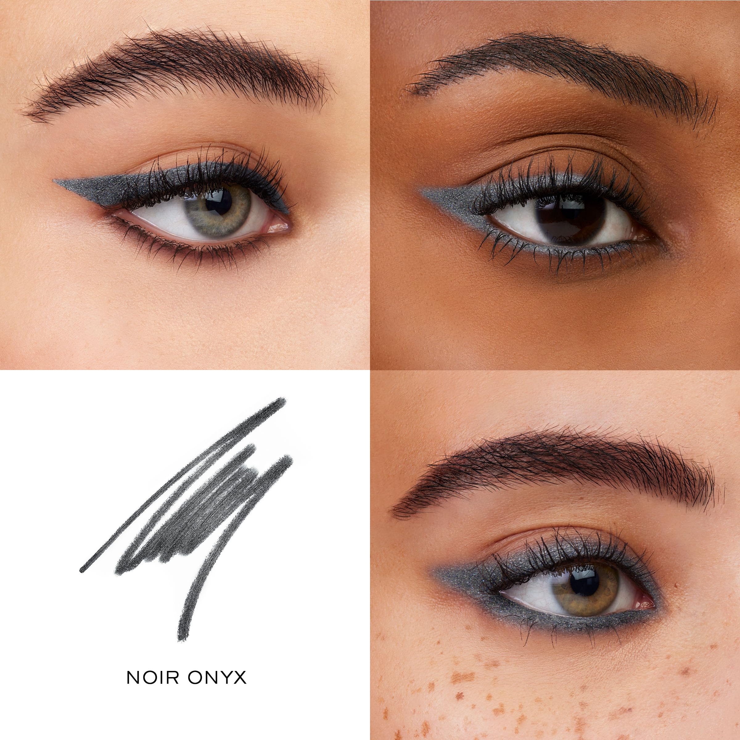 Lancme Le Stylo Waterproof Eyeliner Pencil - Creamy & Highly Pigmented - Seamless Blending & Smudging - 01 Noir Onyx