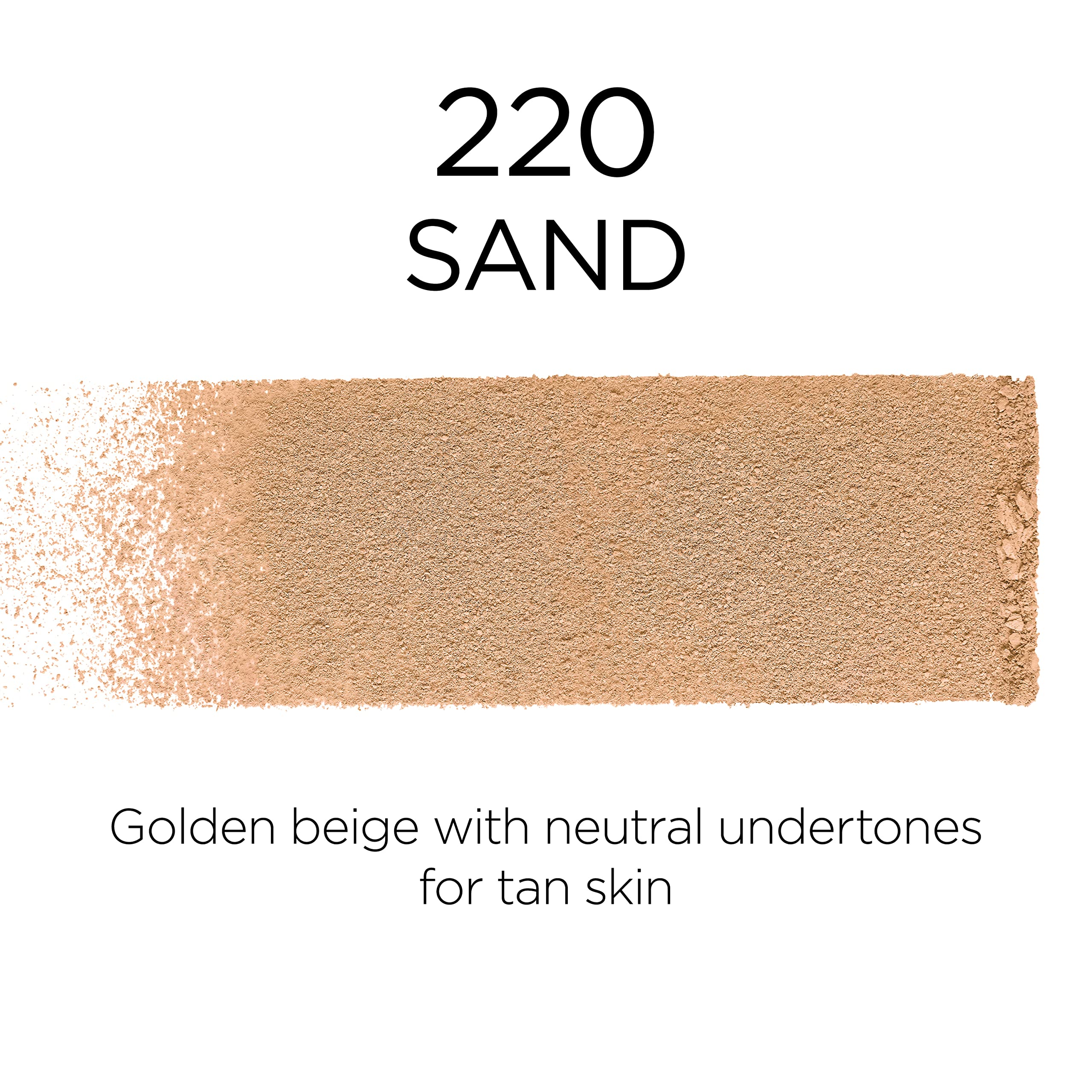 L'Oreal Paris Makeup Infallible Fresh Wear Foundation in a Powder, Up to 24H Wear, Waterproof, Sand, 0.31 oz.