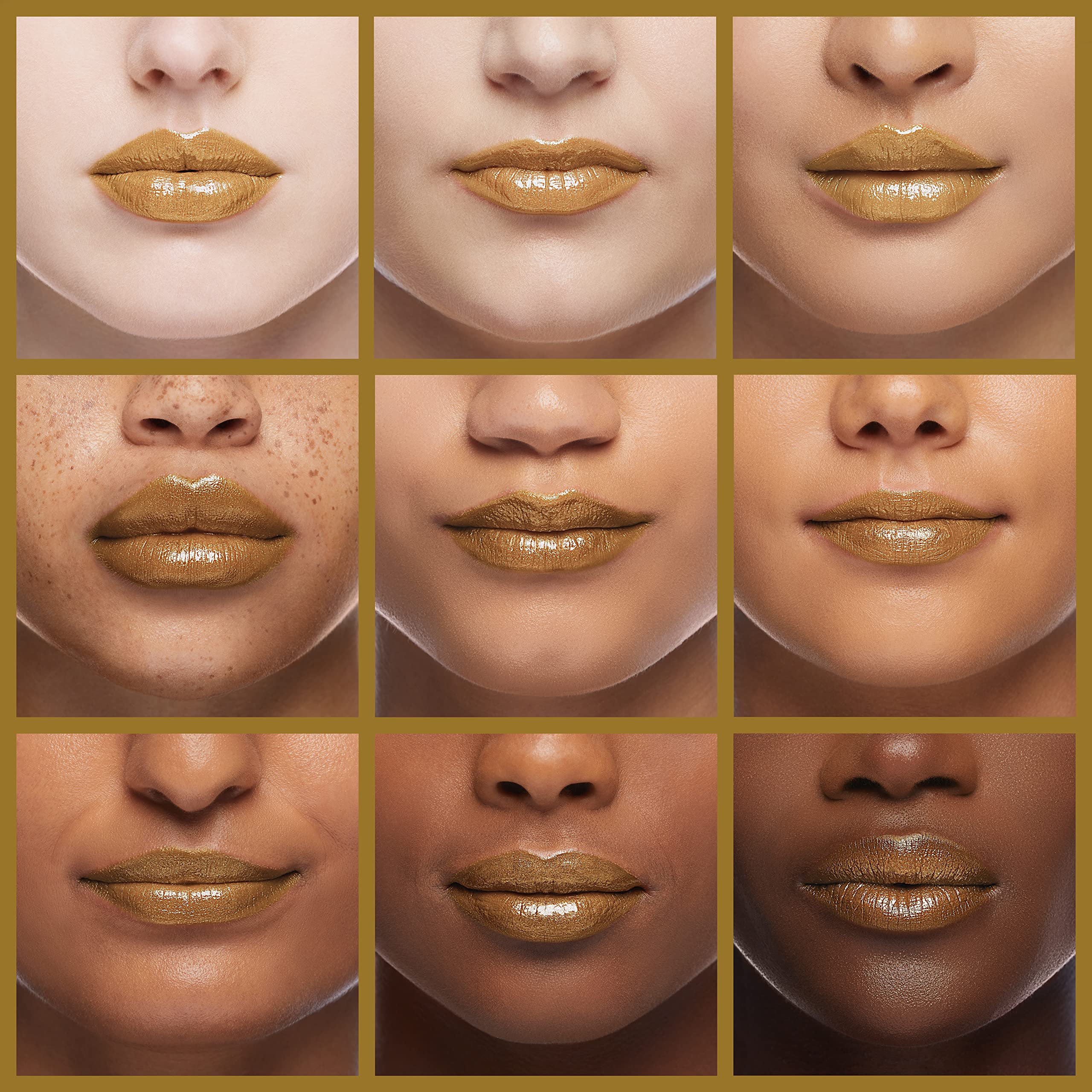 Black Radiance Metalicious Metallic Lipstick - Gold Star, 1 Fl Oz, Model 1310007