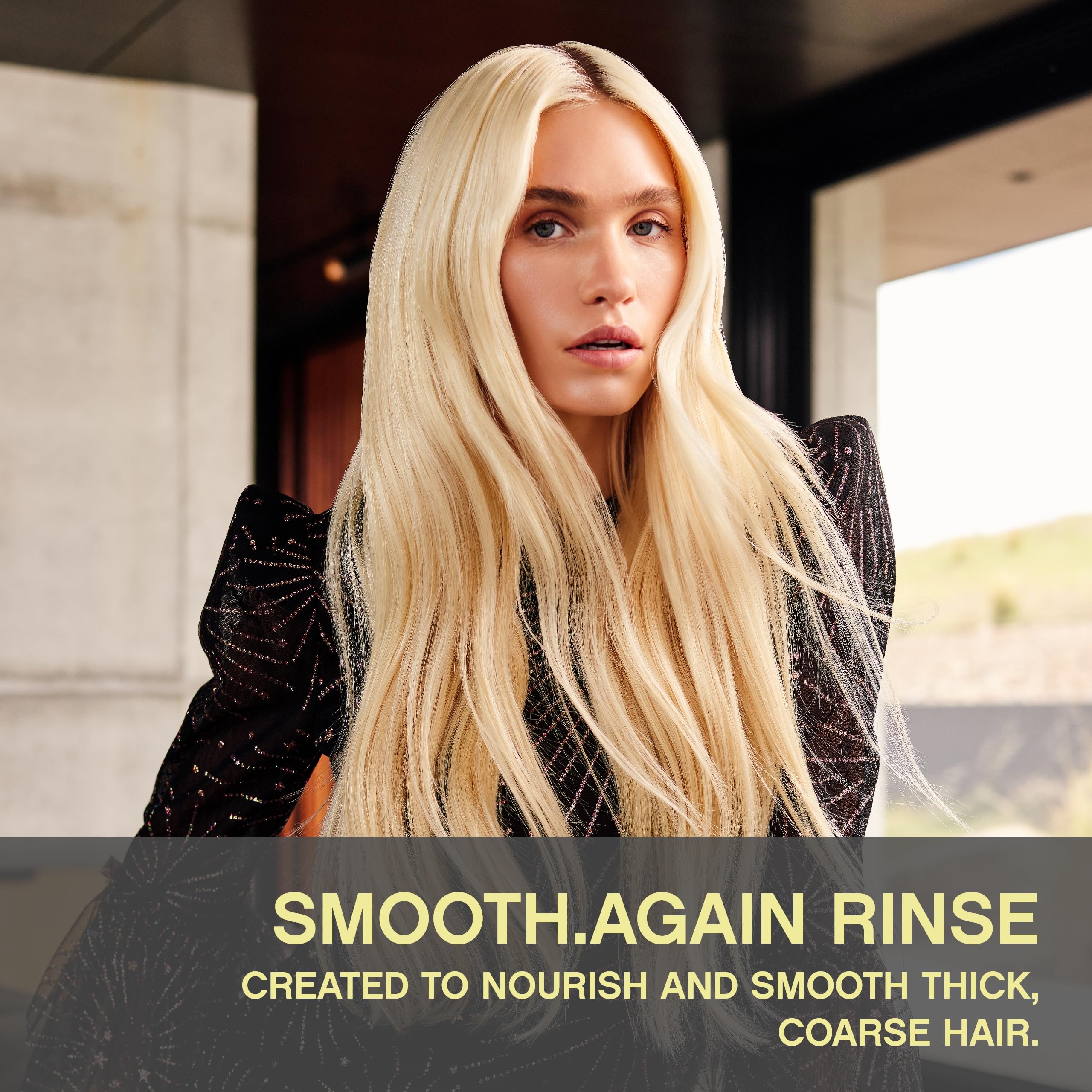 KEVIN.MURPHY SMOOTH.AGAIN RINSE - Smoothing Conditioner - For Thick, Coarse Hair - Hair Repair Conditioner - Sulphate-Free Condi