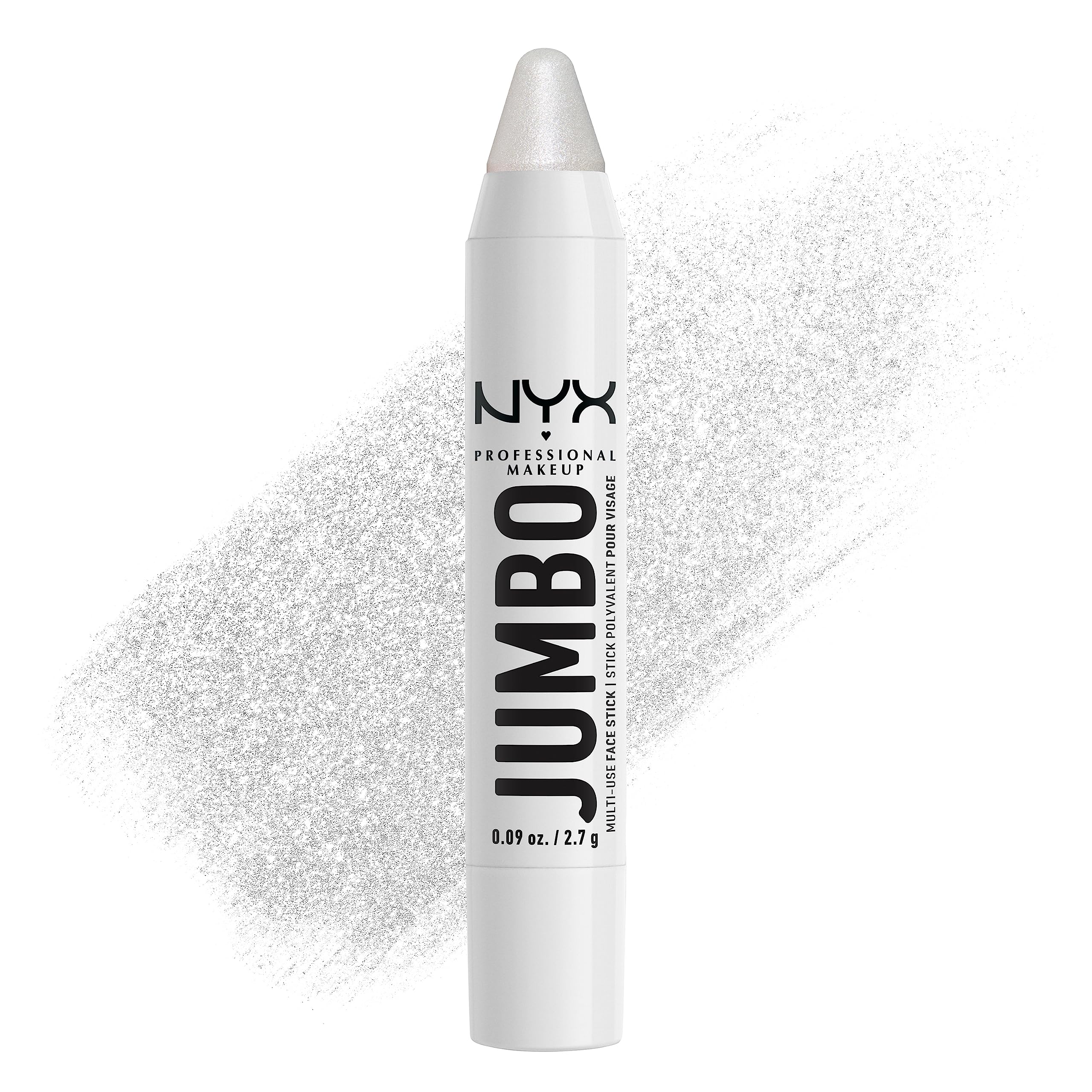 NYX PROFESSIONAL MAKEUP Jumbo Multi-Use Face Highlighter Stick - 1 Count, Vanilla Ice Cream, Model K5641200