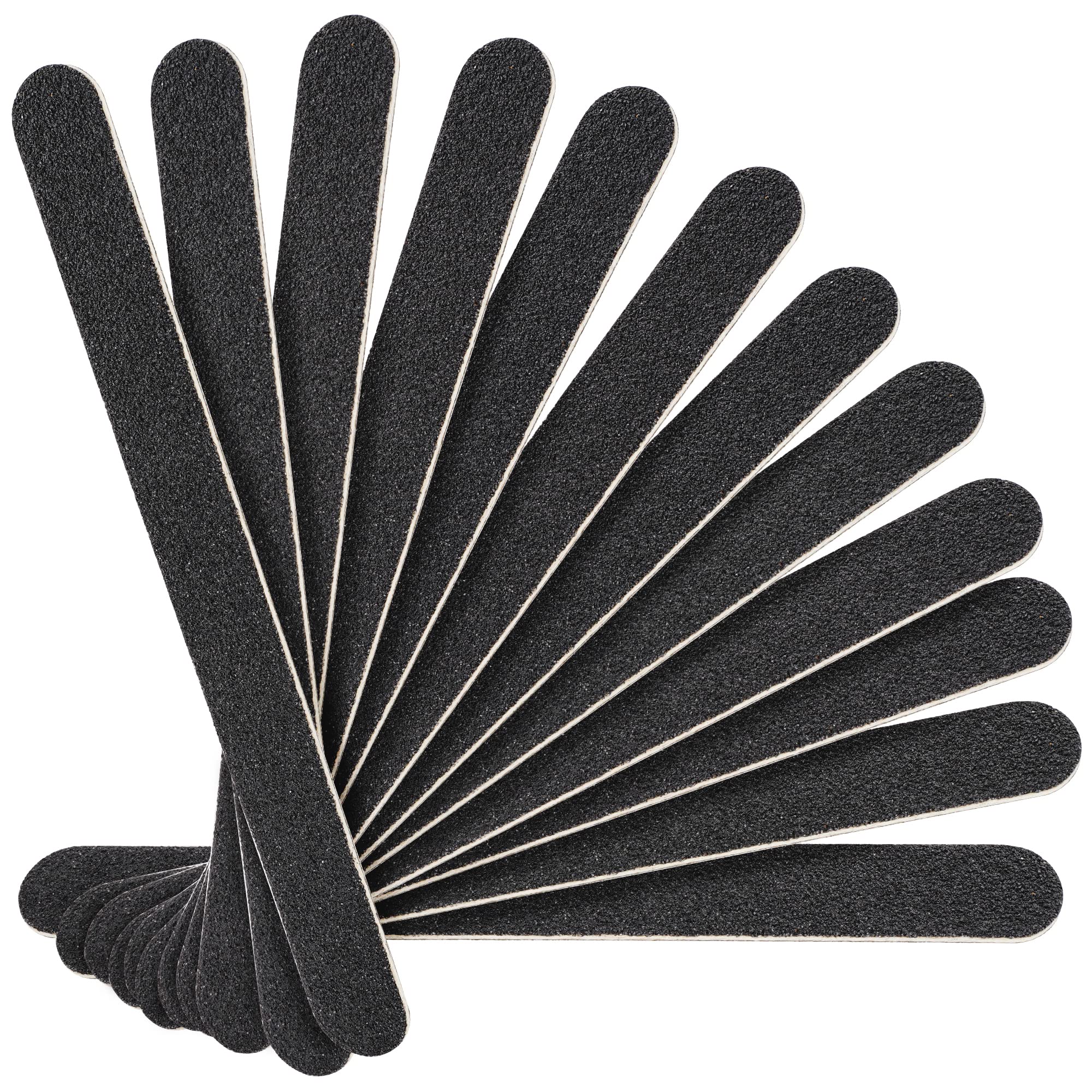 Nail File Thin Emery Boards For Nails 100/180 Grit Nail Files For Natural Nails Manicure Pedicure Tool For Home And Salon Use 12