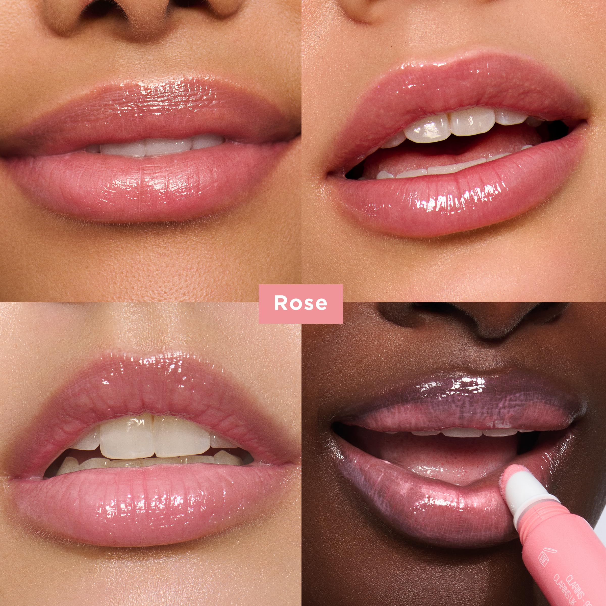 Clarins Natural Lip Perfector | Award-Winning | Sheer Finish Lip Plumping Gloss | Instant 3D Shine | Nourishing, Hydrating, Soft