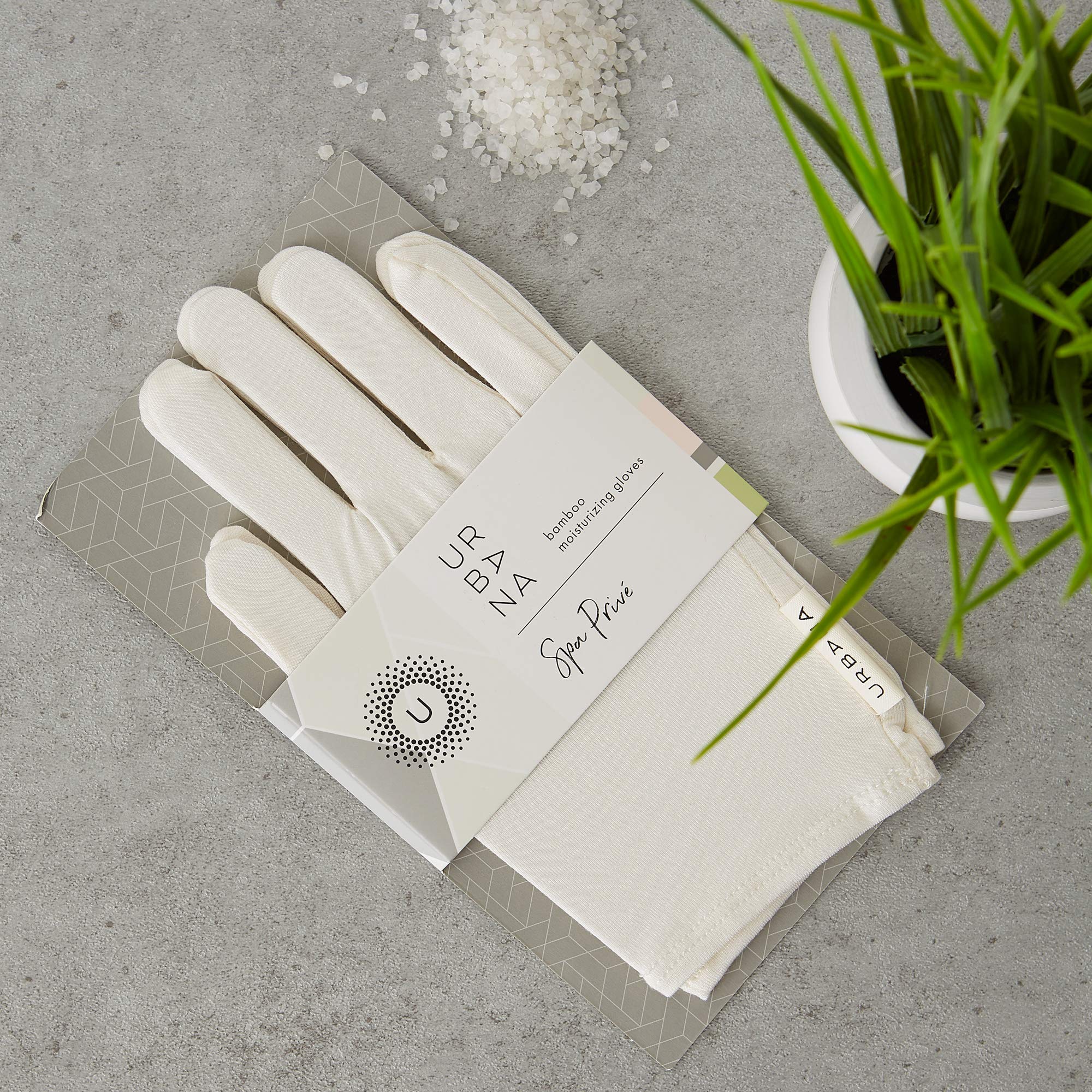 Urbana Spa Prive Home Spa Collection, Moisturizing Gloves