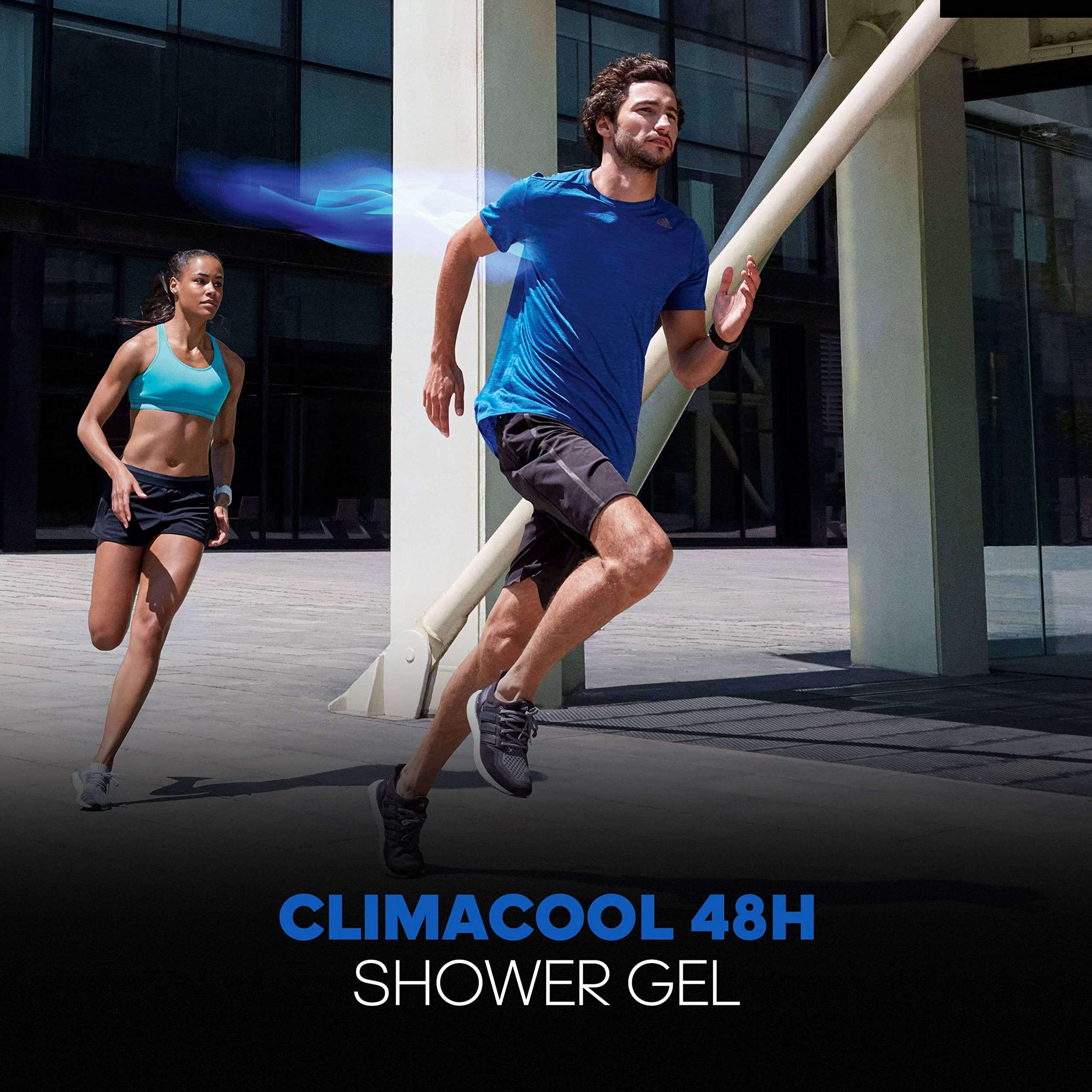 Adidas Climacool 3In1 Shower Gel Shampoo 400 Ml/ 13.5 Fl Oz, Blue