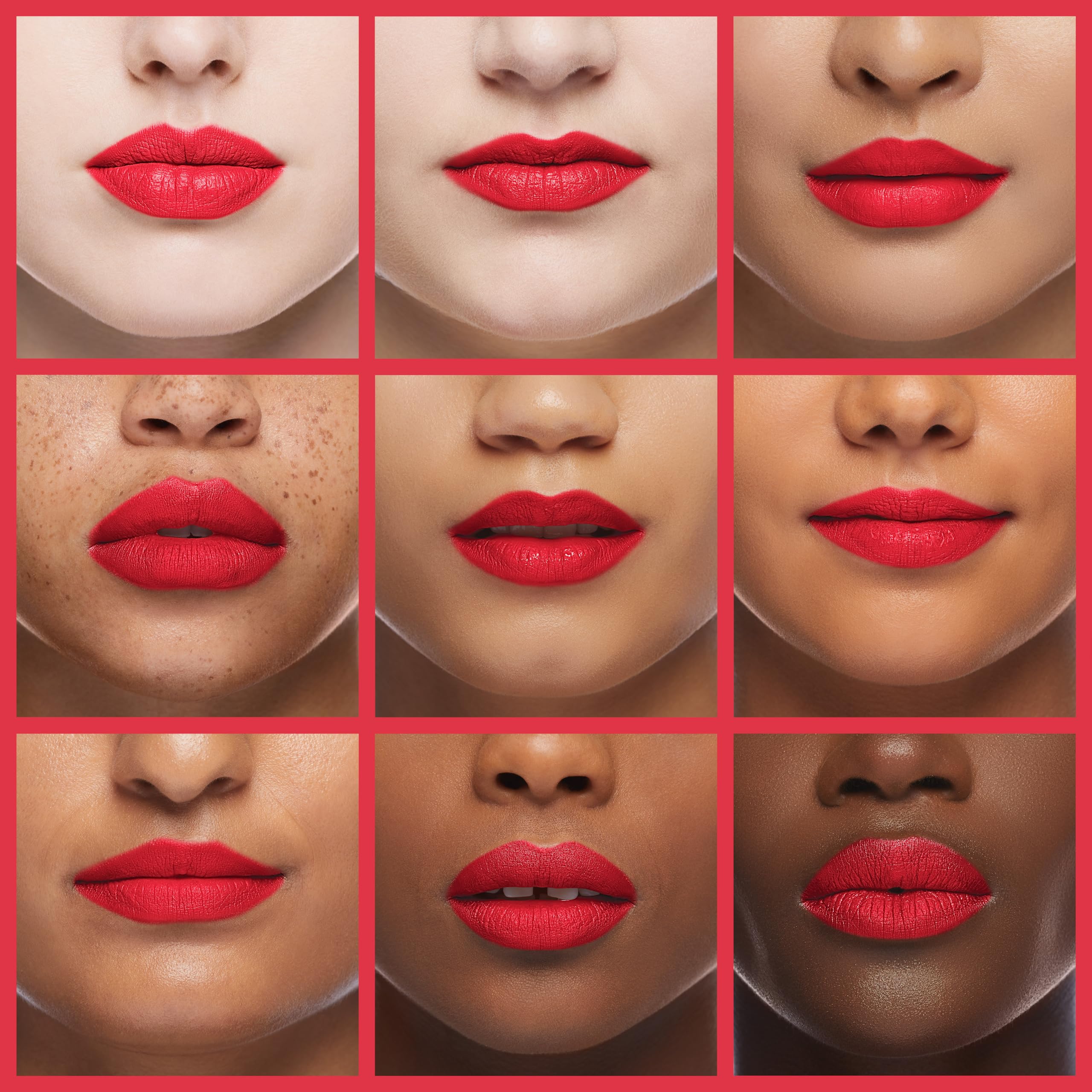Revlon Super Lustrous The Luscious Mattes Lipstick, In Red, 024 Fire & Ice, 0.15 Oz