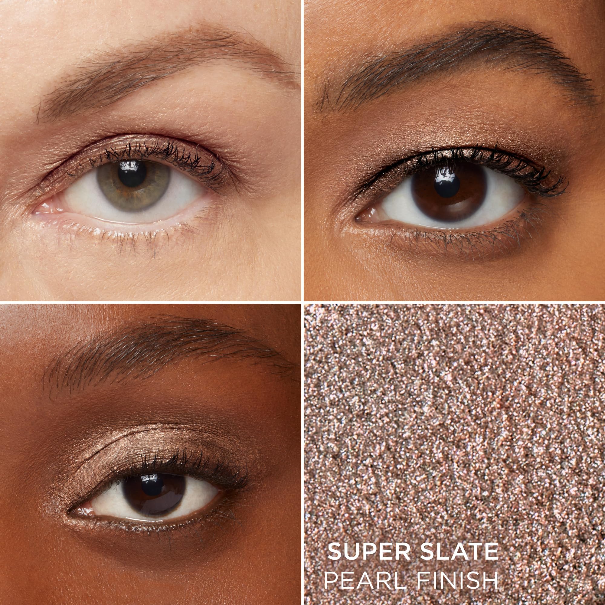 It Cosmetics Superhero No-Tug Waterproof Eyeshadow Stick, Super Slate - Metallic Pewter - Longwear, Blendable Cream Eyeshadow Wi