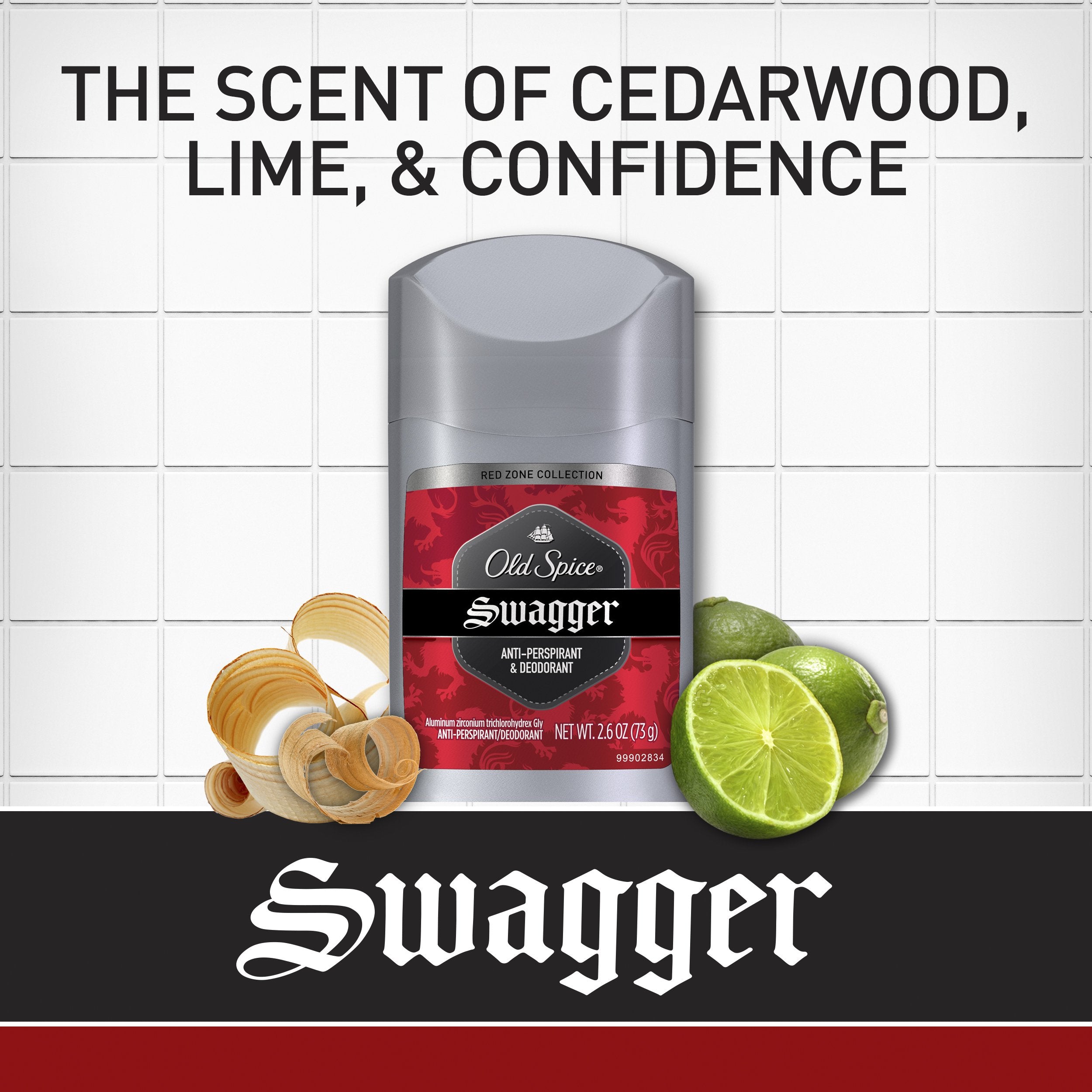 Old Spice Swagger Antiperspirant and Deodorant + Wash + Body Spray, Gift Pack