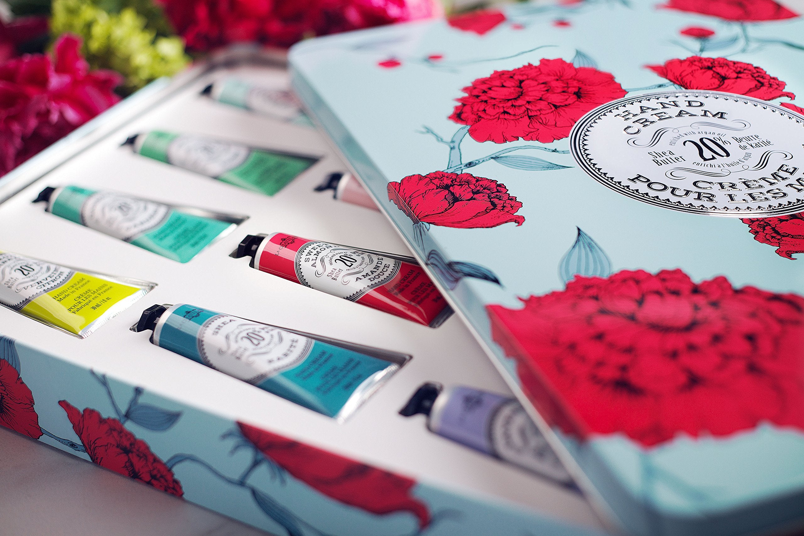 La Chatelaine Deluxe Hand Cream Gift Set Tin | Mothers Day Gift Ideas | Mom Gifts | Oprah'S Favorite Things | 20% Organic Shea B