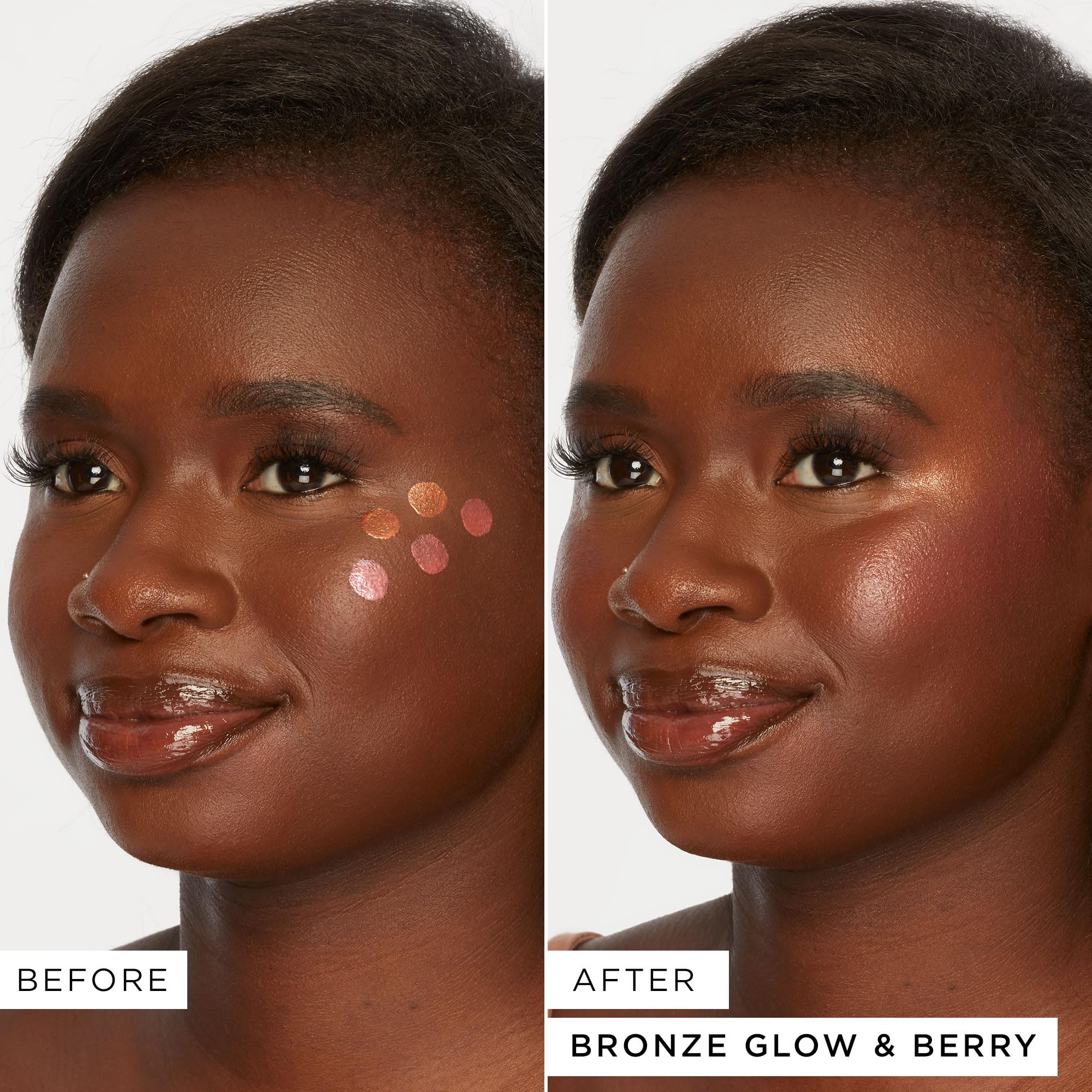 tarte glowing cheeks blush tape & glow tape duo - berry & bronze glow - travel size
