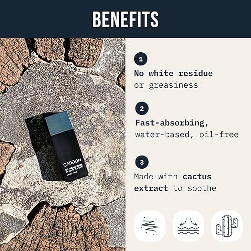 Cardon Spf 30 Sunscreen Daily Face Moisturizer Cream For Men, Korean Sunscreen Uv Protect, Anti-Aging And Wrinkles, Men'S Facial