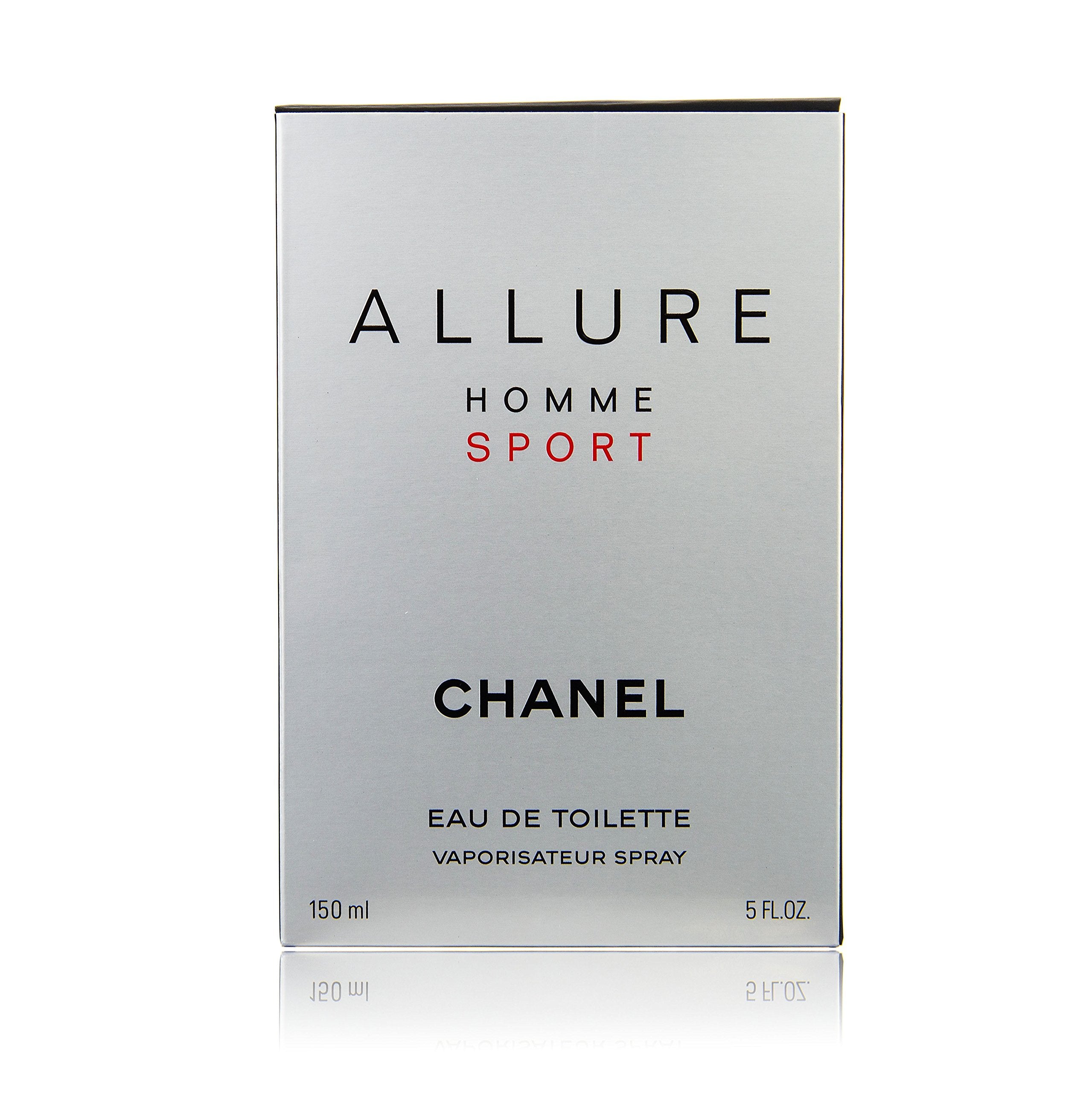 Chanel Allure Homme Sport For Men Eau De Toilette Spray, 5.0 Oz