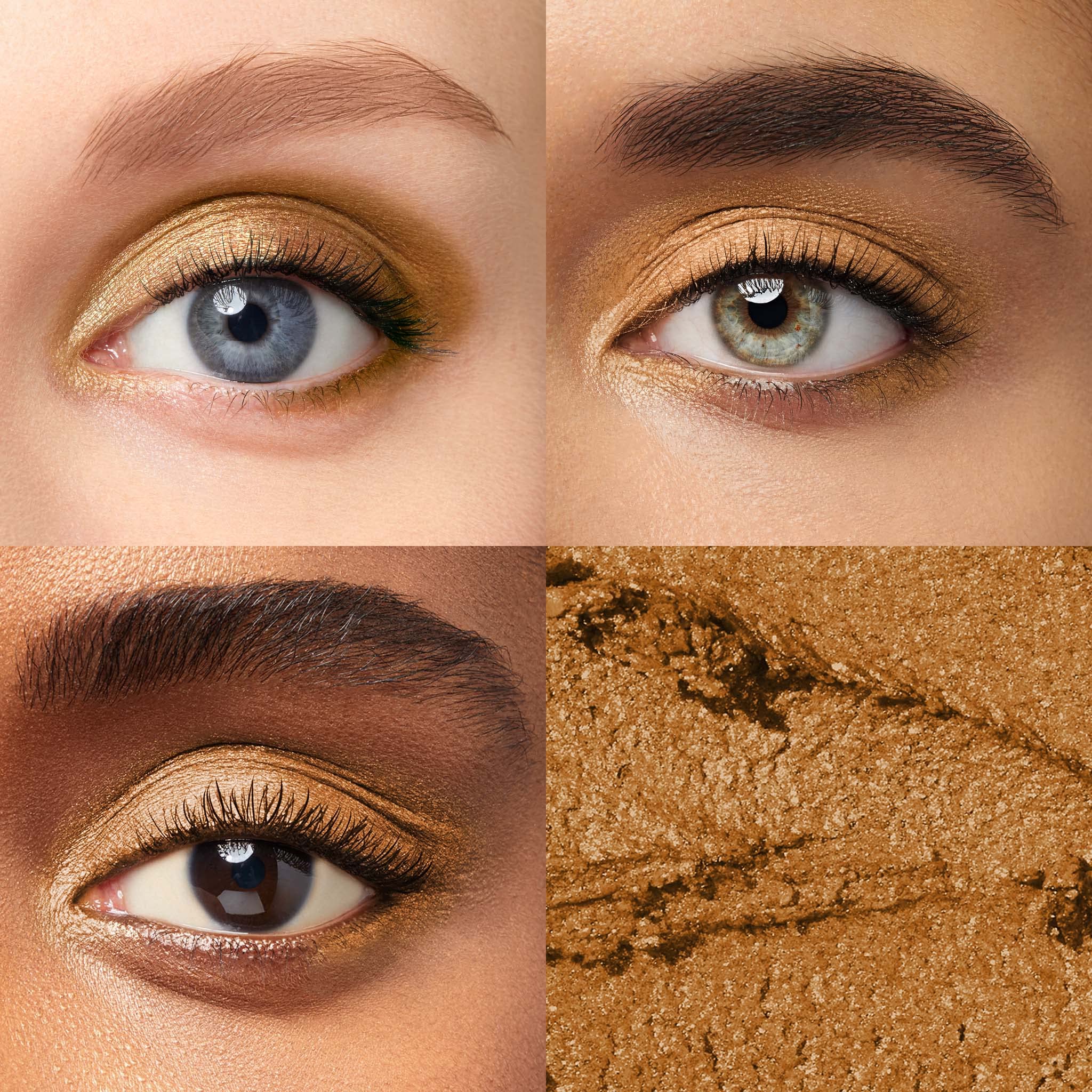 Julep Eyeshadow 101 Crme To Powder Waterproof Eyeshadow Stick, Honey Gold Metallic