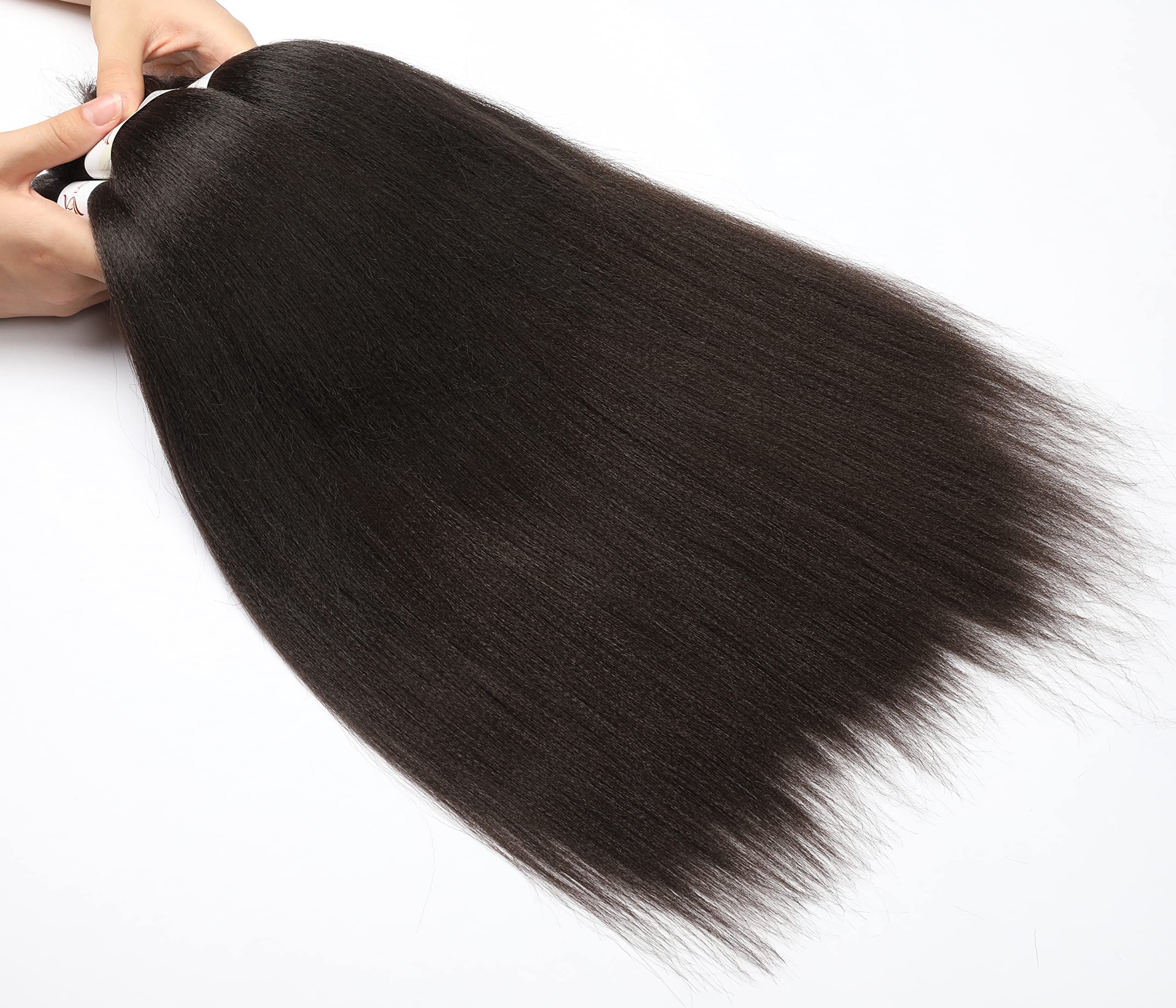 Pre-Stretched Braiding Hair 26 ' '-8 Packs Synthetic Braiding Hair, Hair Extensions For Braids, Hot Water Setting Professional S
