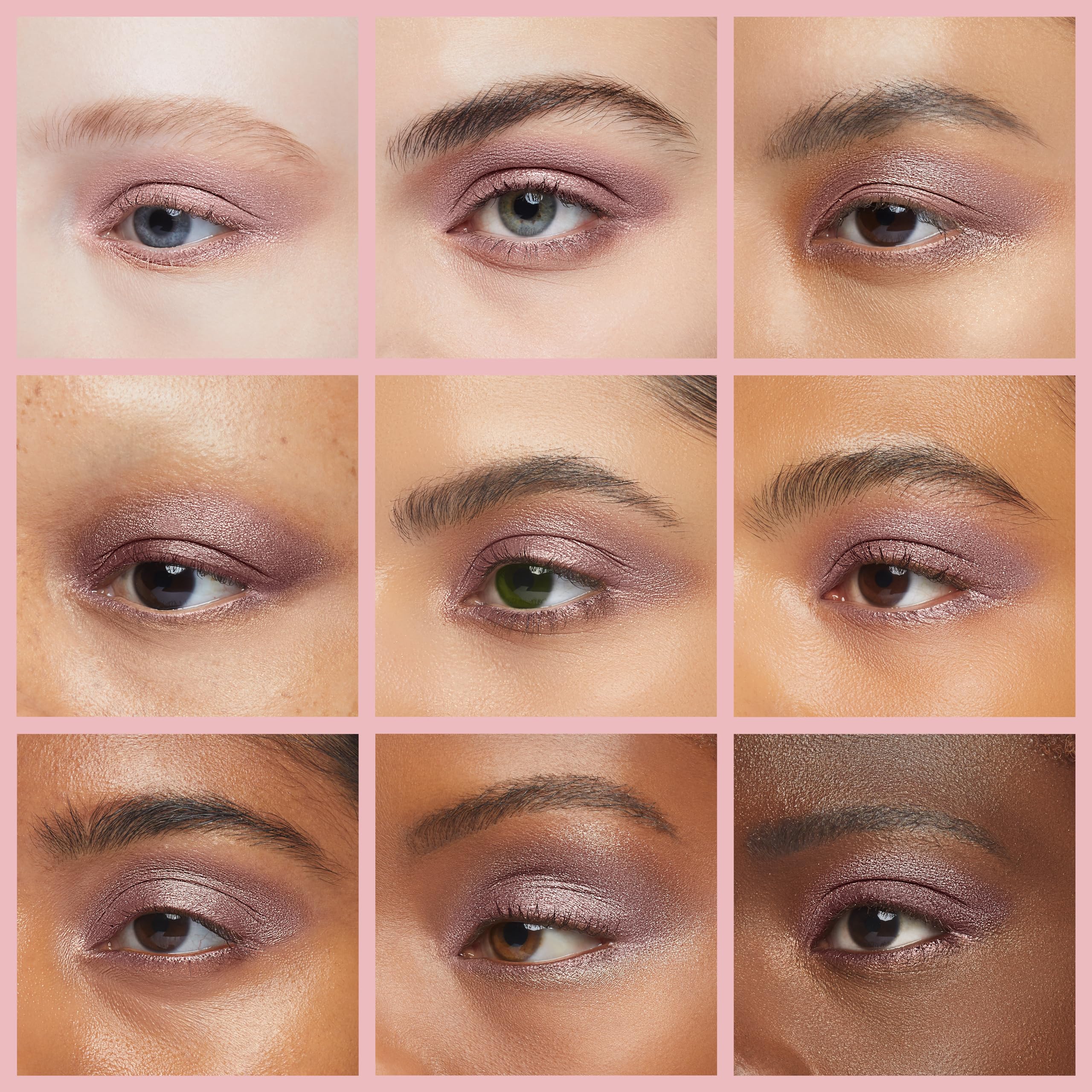 Pure Ziva Magnificent Mauve Dusty Shimmering Satin Velvet Pink Rose Purple Lavender Shimmer Pressed Powder Single Vegan Eyeshado