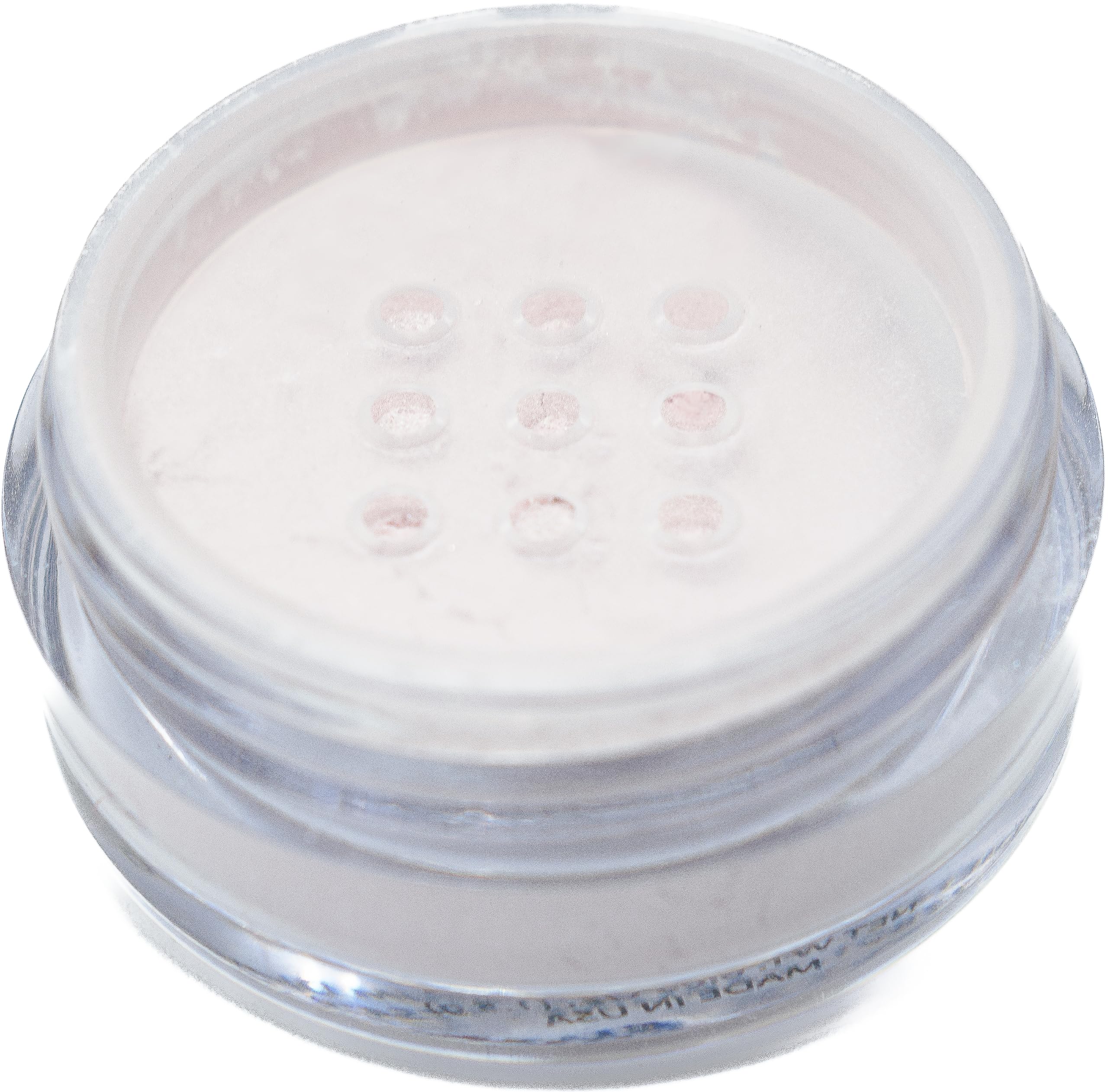 Pure Ziva Pixie Dust Light Pale Pink Metallic White Single Loose Powder Eyeshadow; Talc & Paraben Free, No Animal Testing & Crue