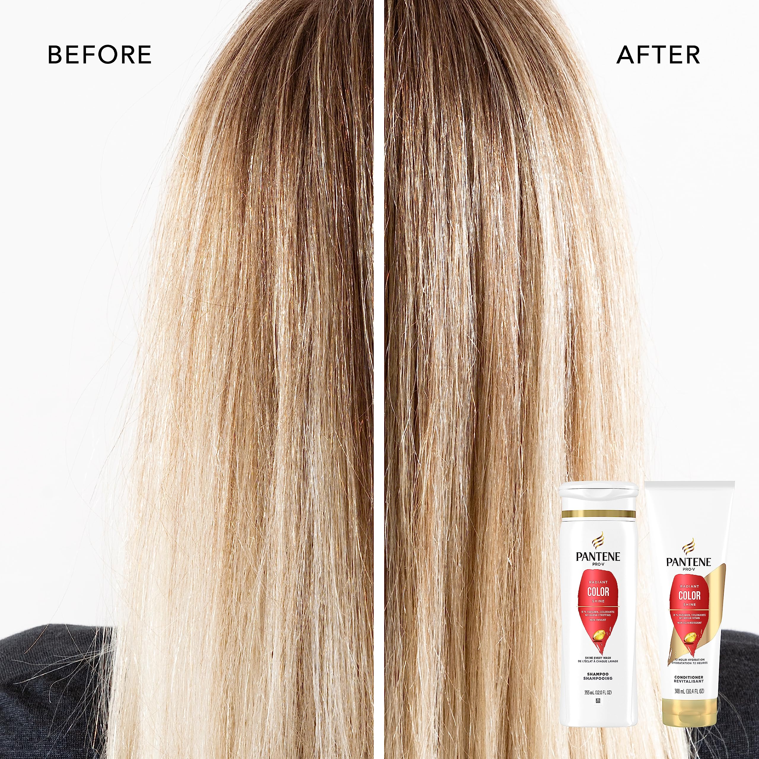 Pantene Pro-V Radiant Color Shine Shampoo, 17.9Oz/530Ml