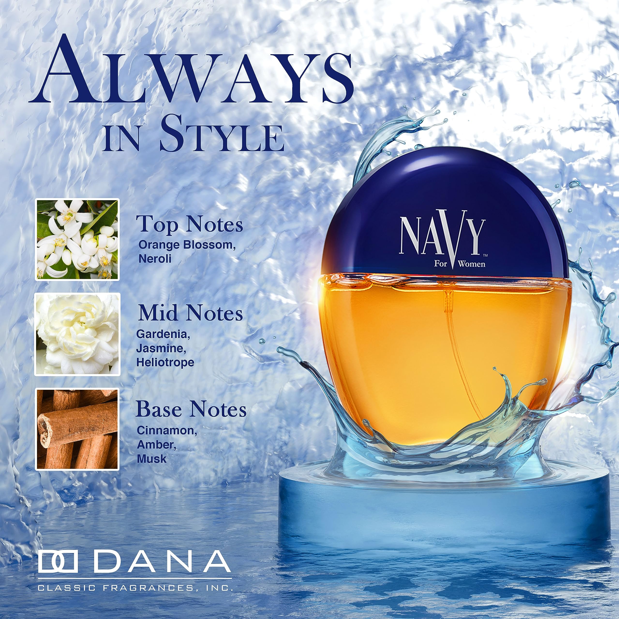 Navy 1.5 Cologne Spray For Women