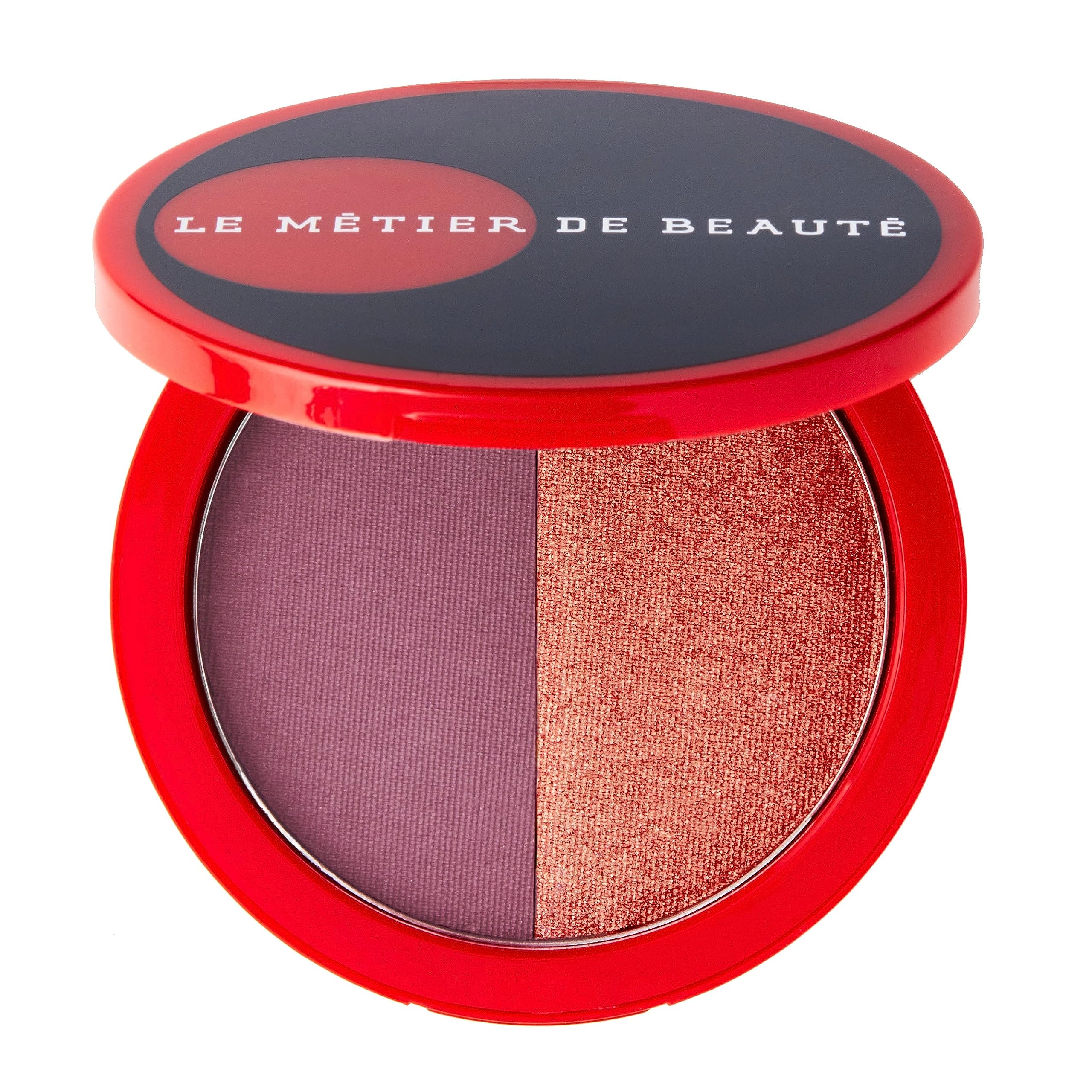 METIER Blush Highlighter Duo for a Radiant Glow, Magnetic Compact (Velvet Underground)