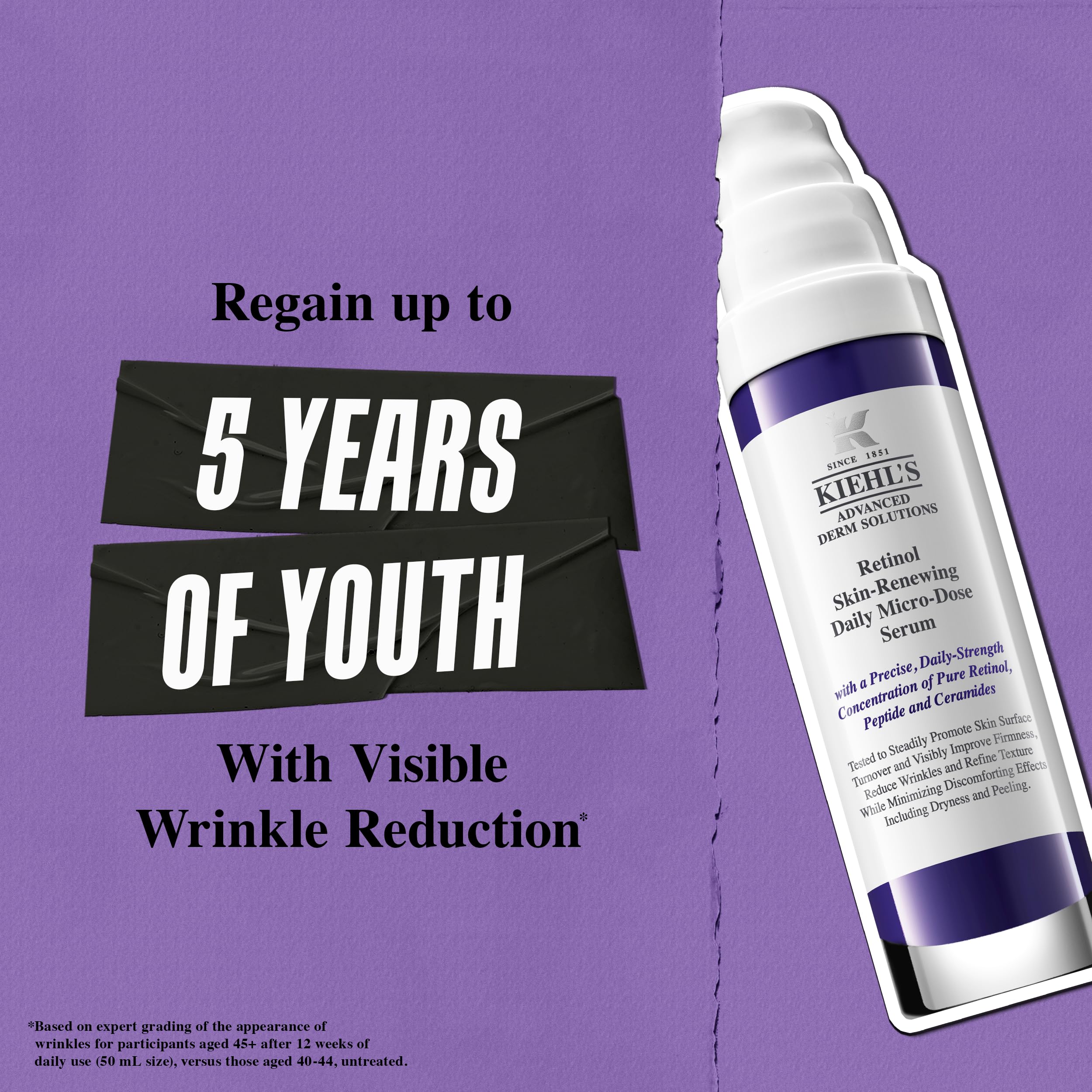 Kiehls Retinol Skin-Renewing Daily Micro-Dose Serum, 17 Fl Oz  50 Ml