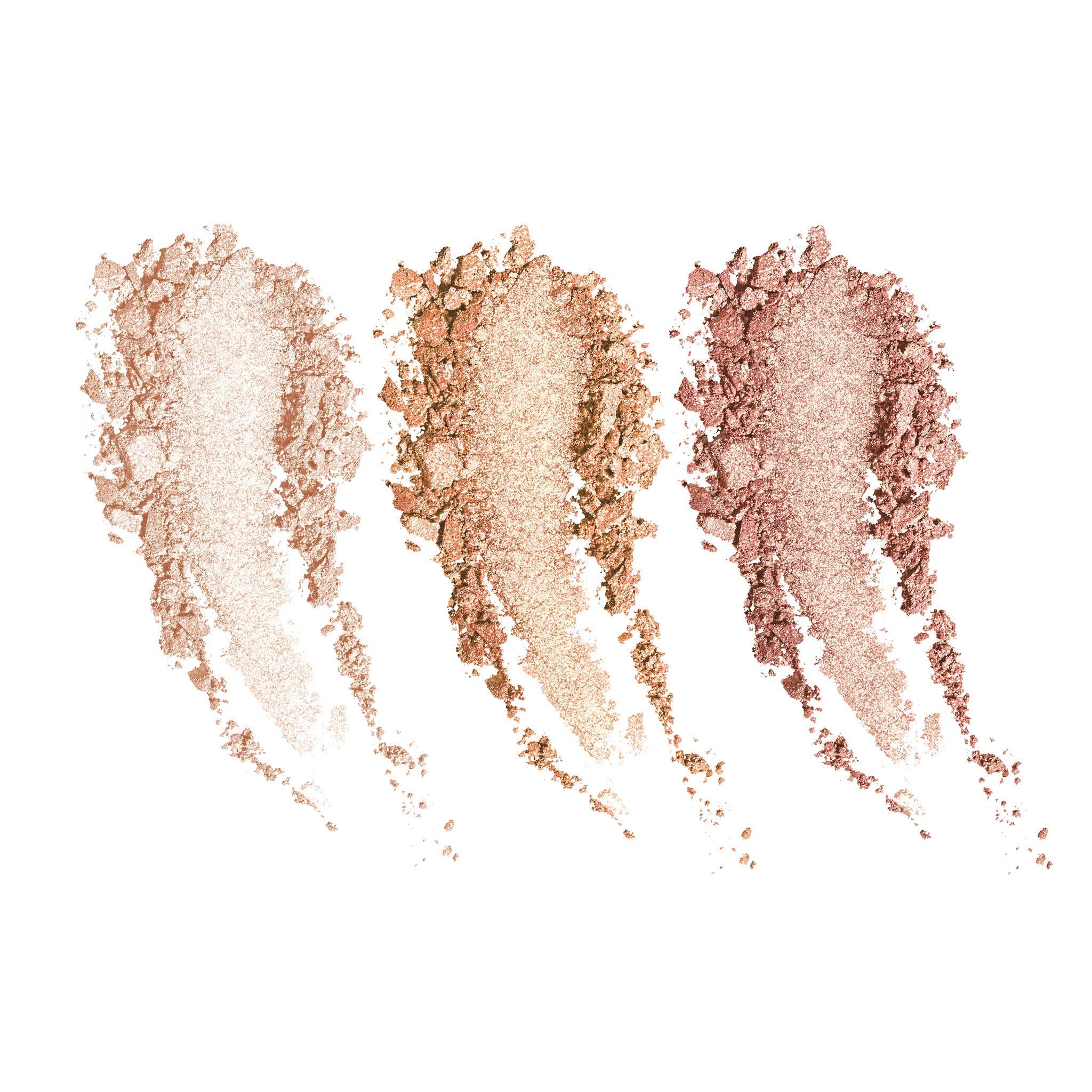 Milani Stellar Lights Highlighter Palette - Rose Glow (0.42 Ounce) 3 Vegan, Cruelty-Free Face Powders That Contour & Highlight F