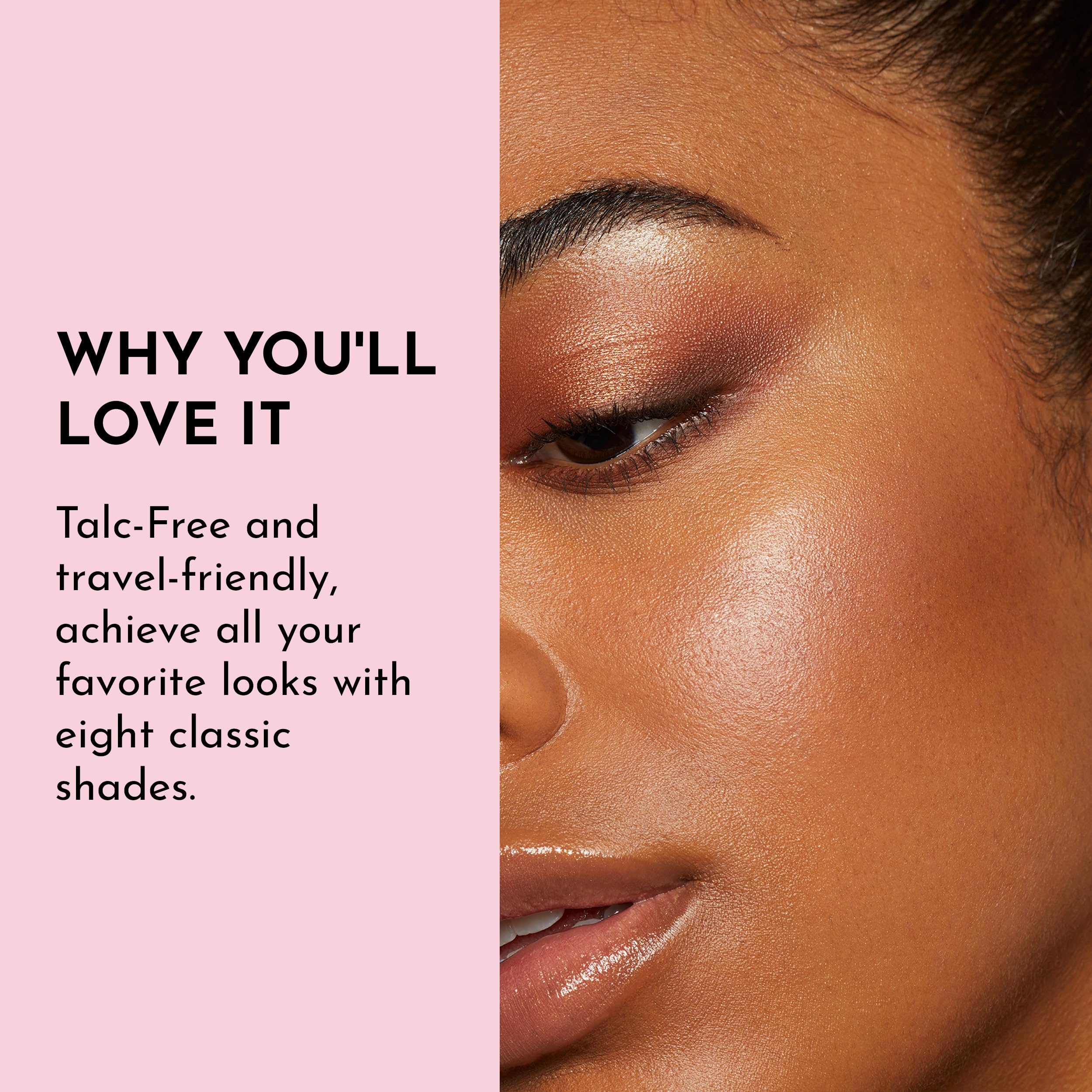Lawless The Little One Palette - Premium Talc-Free Eyeshadow Palette With Eight Neutral Classic Shades, Travel Size Palette