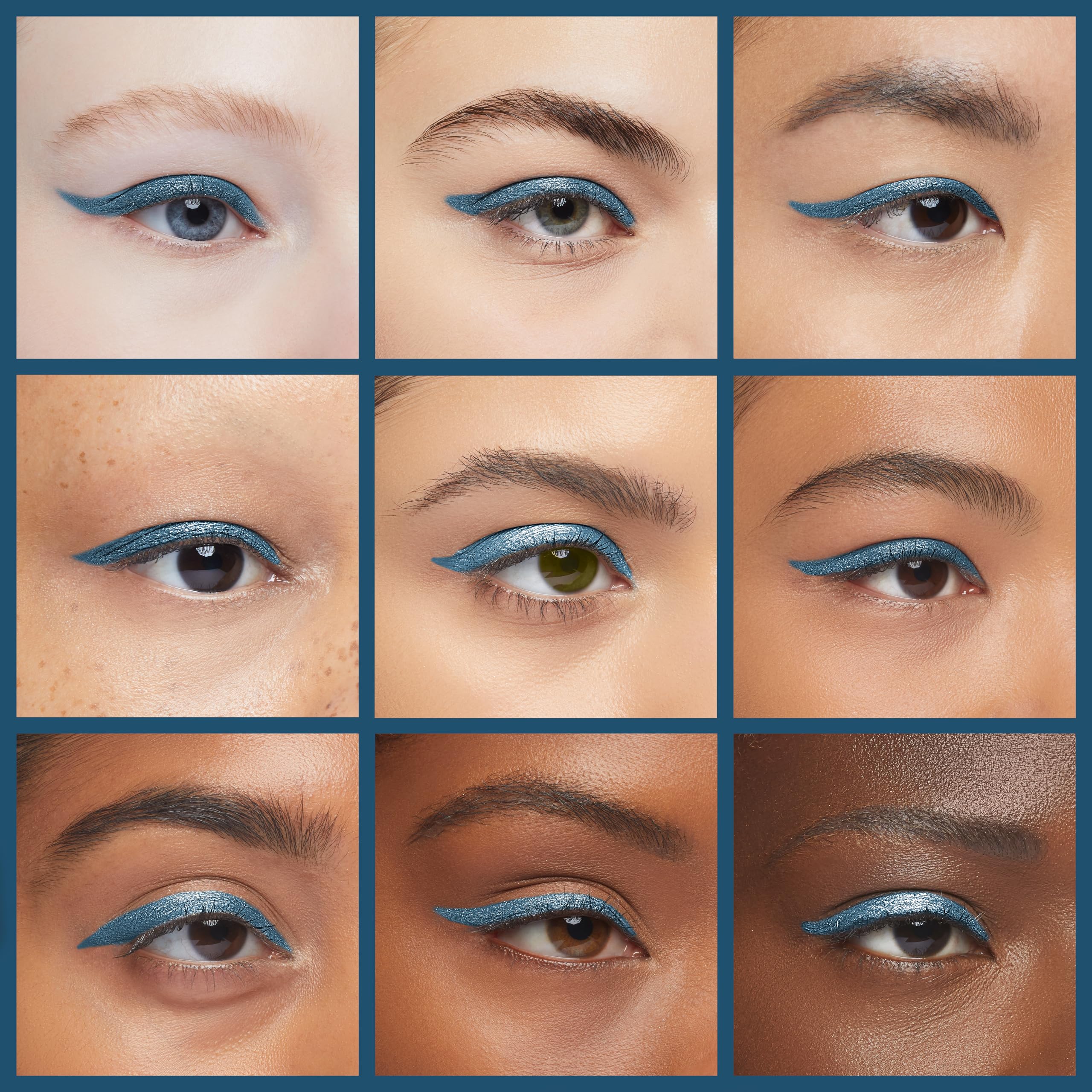 Colourpop Eyeliner Creme Gel Retractable Pencil Waterproof Unboxed Metallic (Outer Space Blackened Blue)