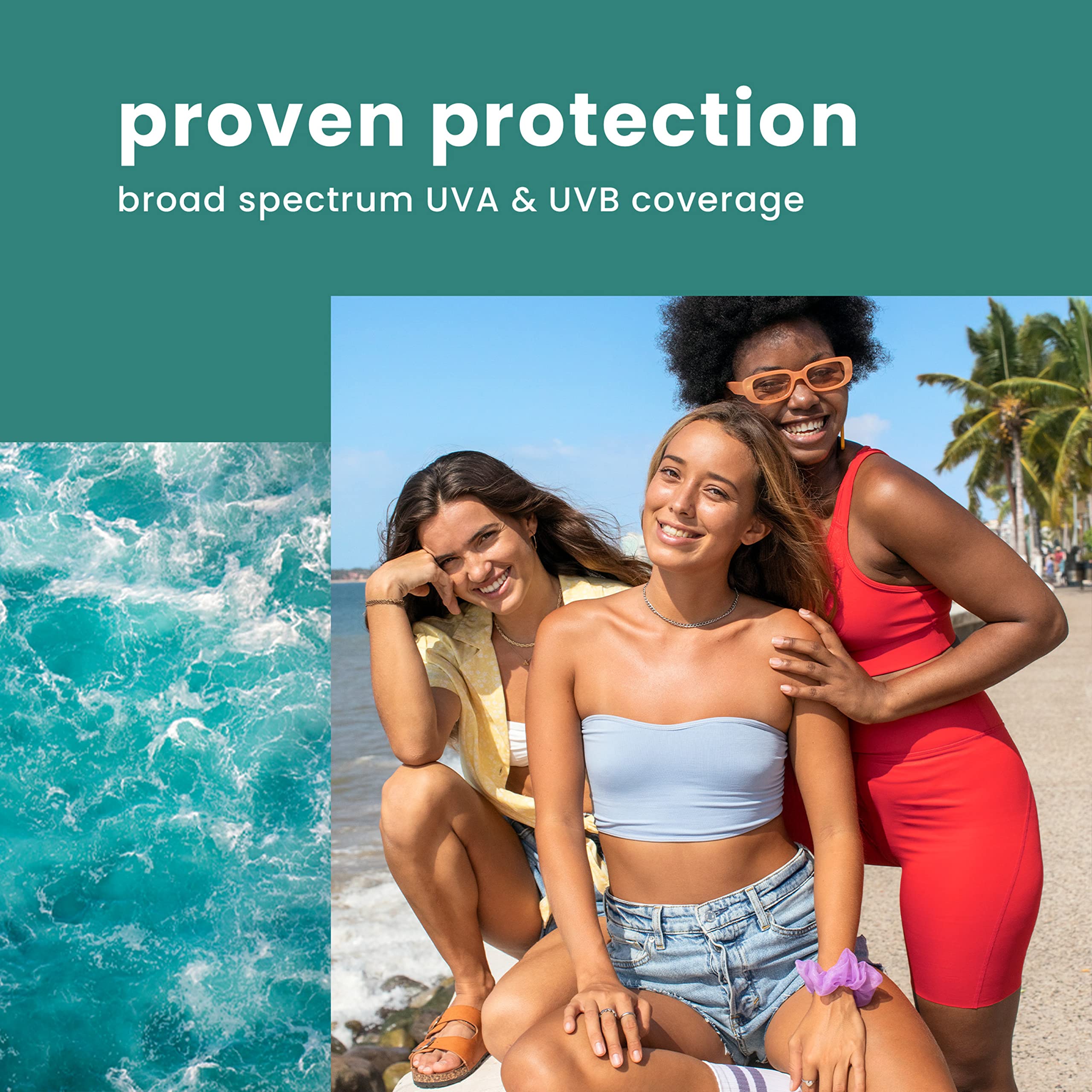 Hawaiian Tropic Skin Defense Sunscreen Lotion Spf 50, 6Oz | Spf 50 Sunscreen Lotion With Green Tea Extract, Sunscreen Body Lotio