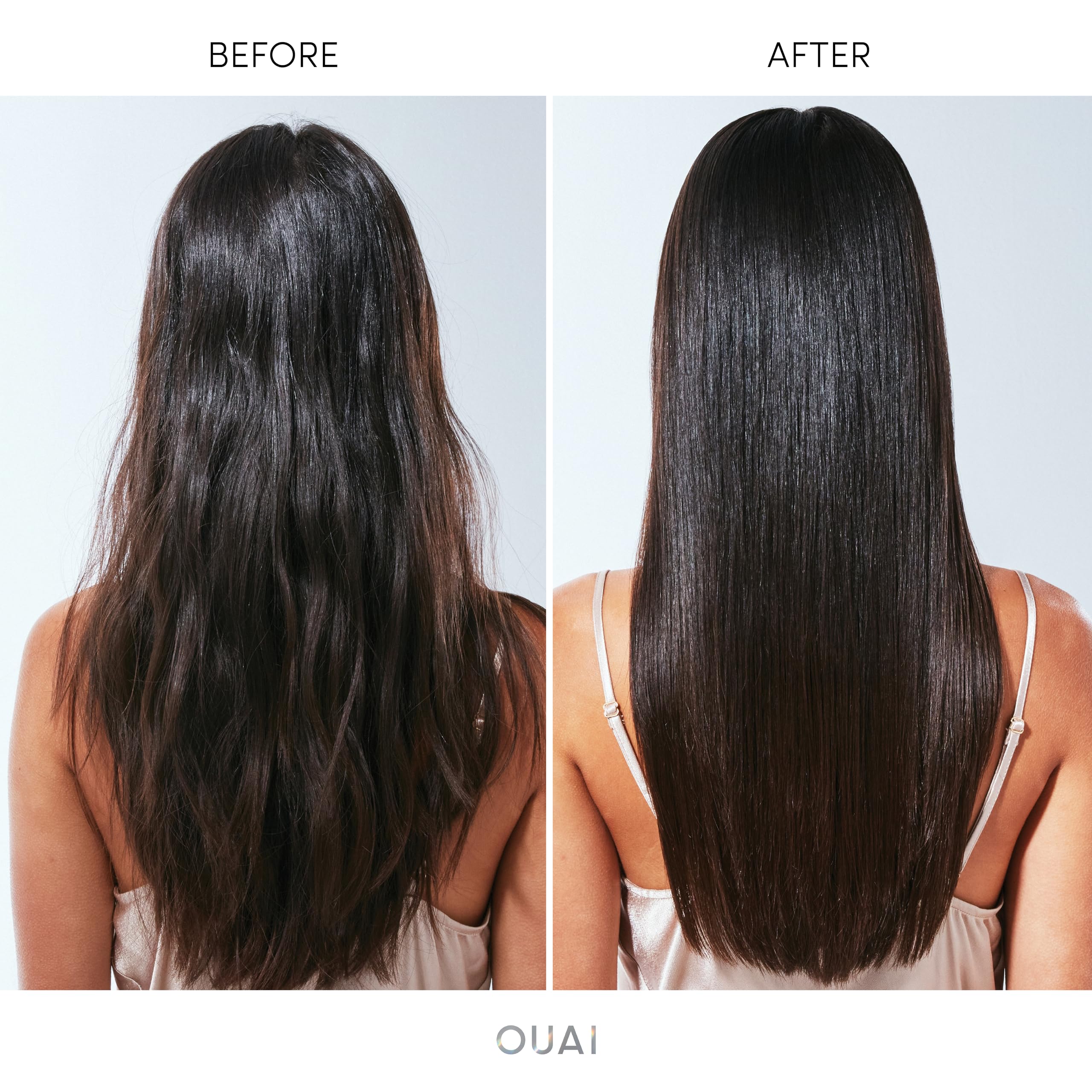 Ouai Hair Gloss - In-Shower Shiny Hair Treatment With Frizz Control - Heat Protectant Hair Glaze Infused With Hyaluronic Acid, R