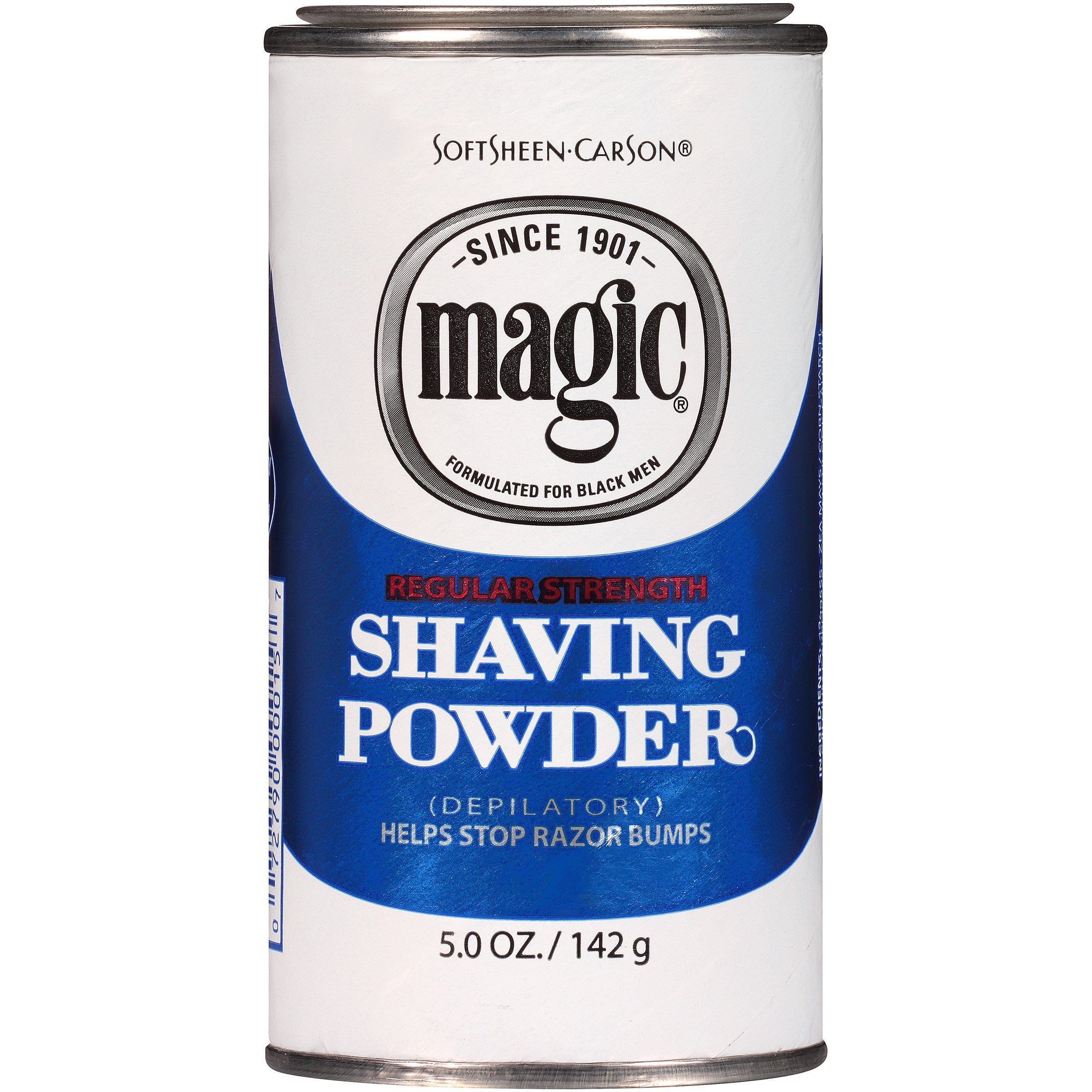 U/S Magic Shave Pwd Blue# Size 5oz Beauty Enterprises Magic Regular Strength Shaving Powder Blue #15 5oz