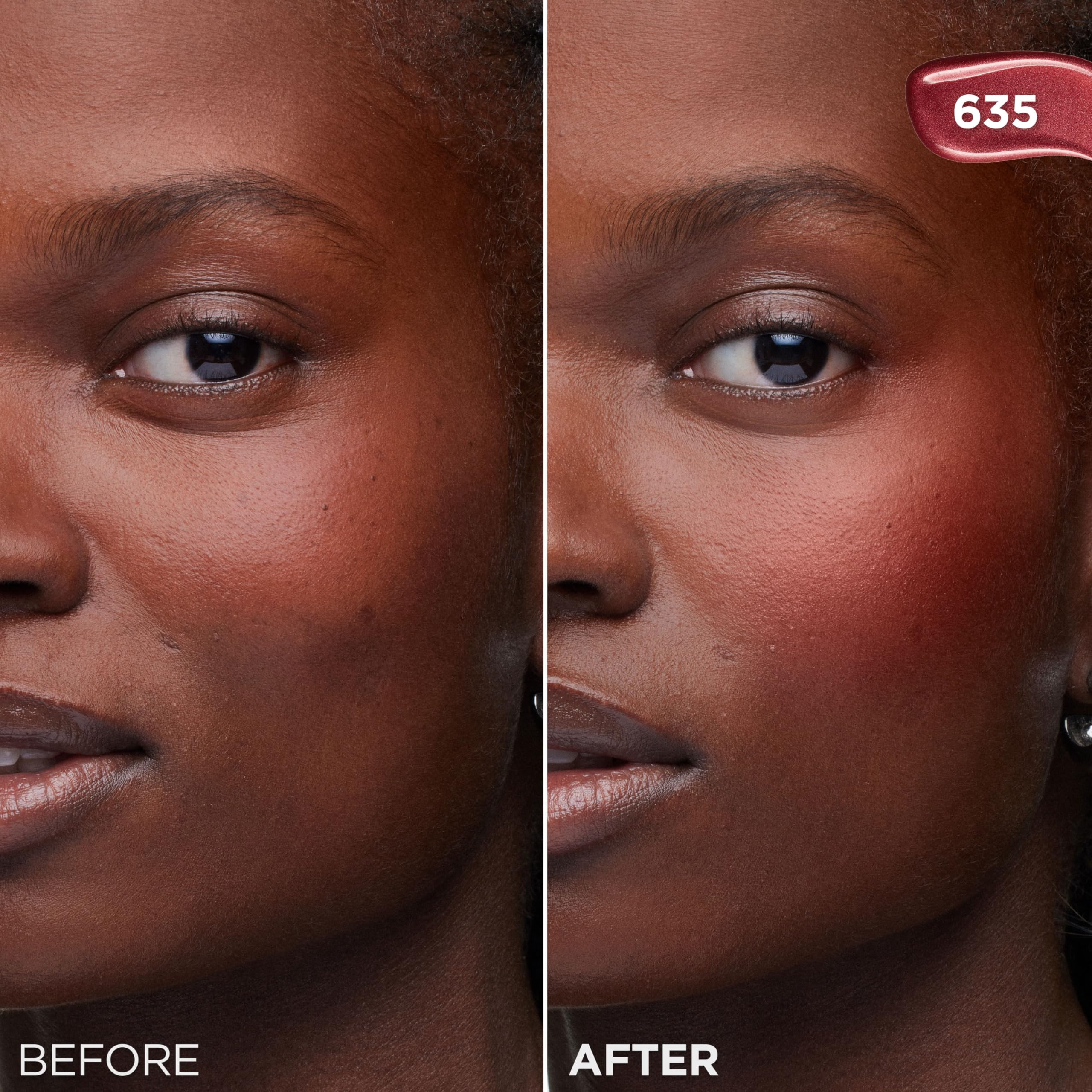 L'Oreal Paris True Match Lumi Le Liquid Blush, Intense Lightweight Blush Formula With Liquid Pigments, Glowy Worth It Medium, 0.