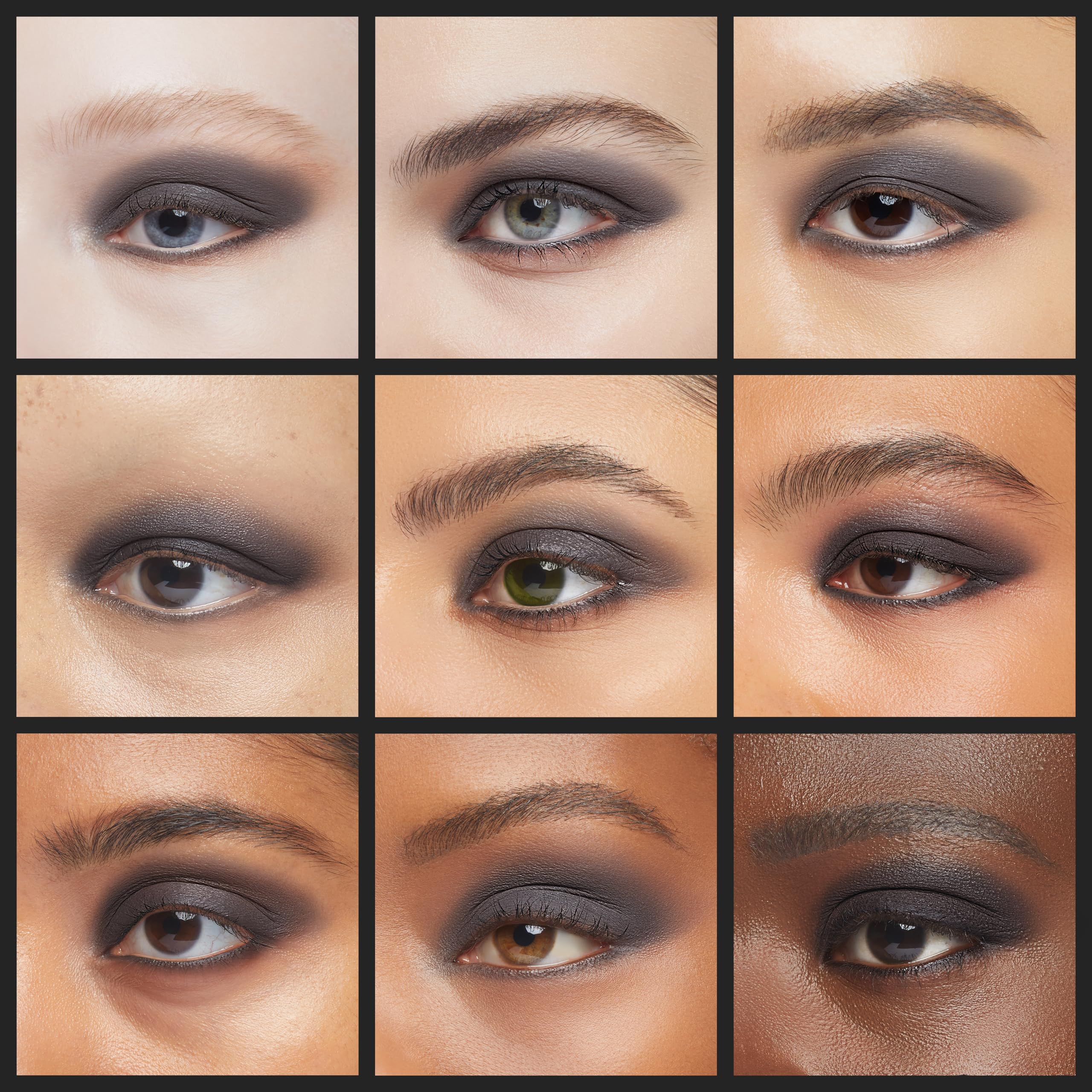 Pure Ziva Black Matte Opaque Smokey Eye Onyx Midnight Zero Jet Black Pressed Powder Single Vegan Eyeshadow; Talc, Paraben & Crue