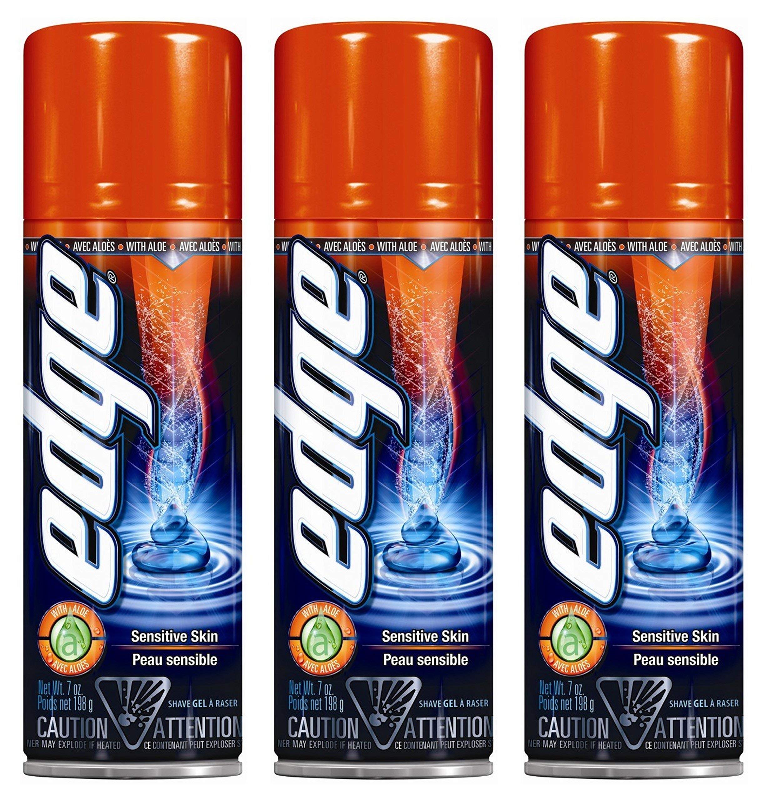Edge Shave Gel Sensitive Skin 7 Oz (Pack Of 3)