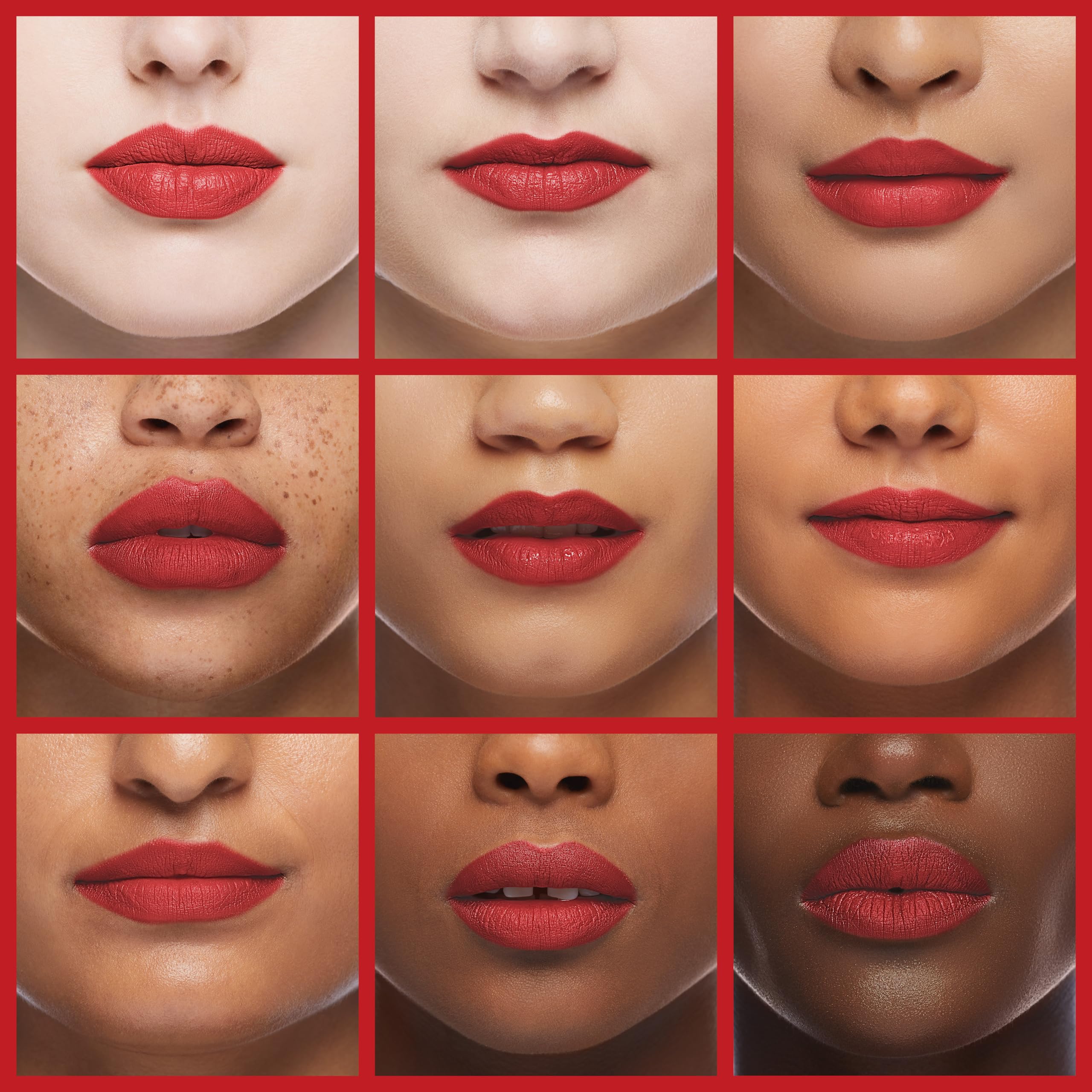 Oulac Red Matte Lipstick For Women, Classic Red Lip Stain Long Lasting Waterproof, No Transfer, Creamy High Pigmented Formula Wi
