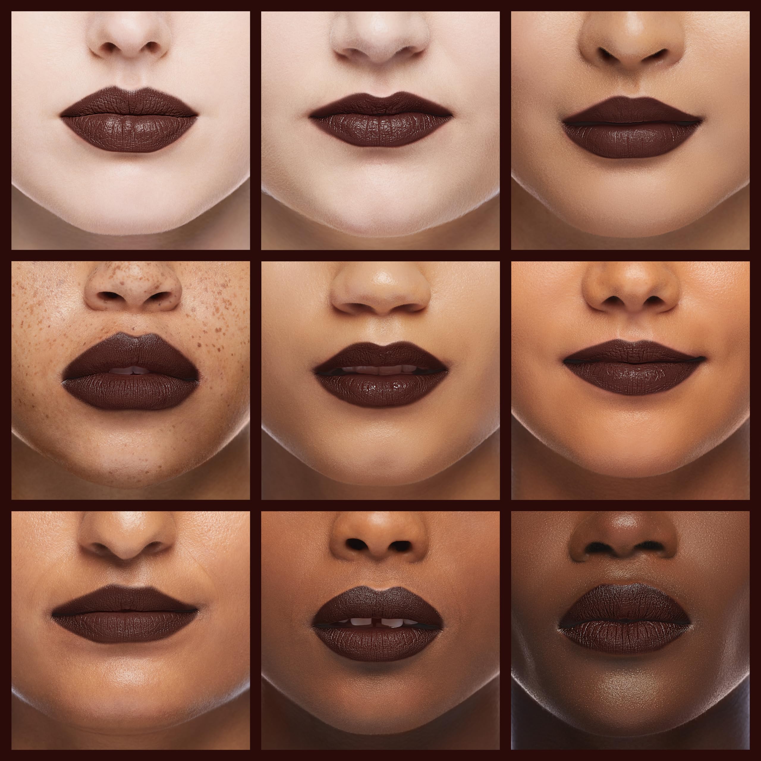 MAC Matte Lipstick - 613 Sin, Cranberry, 0.1 oz, Women’s Makeup, Pack of 1, Long-lasting Color