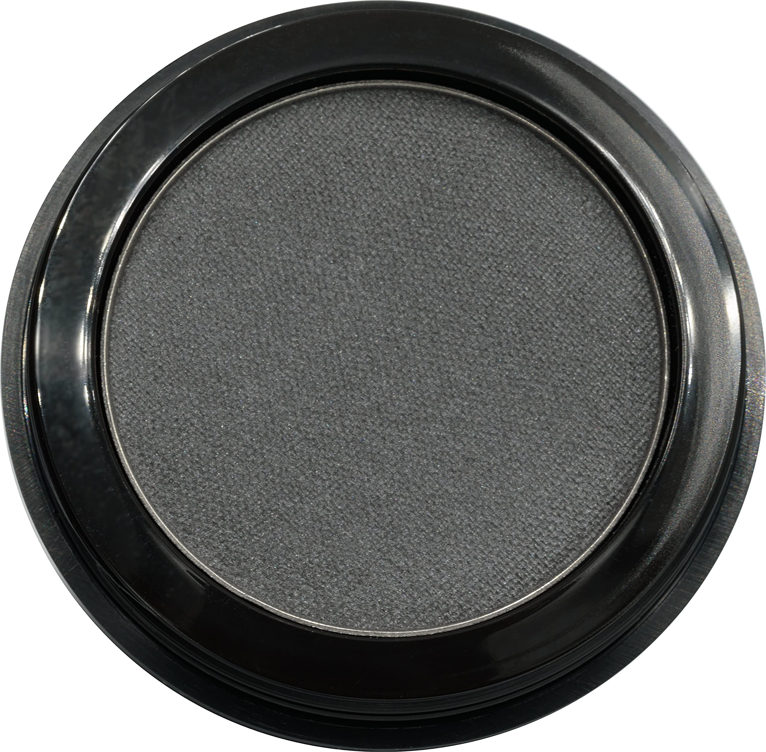 Pure Ziva Thunder Matte Dark Grey Blue Gray Pressed Powder Single Vegan Eyeshadow; Talc, Paraben & Cruelty Free