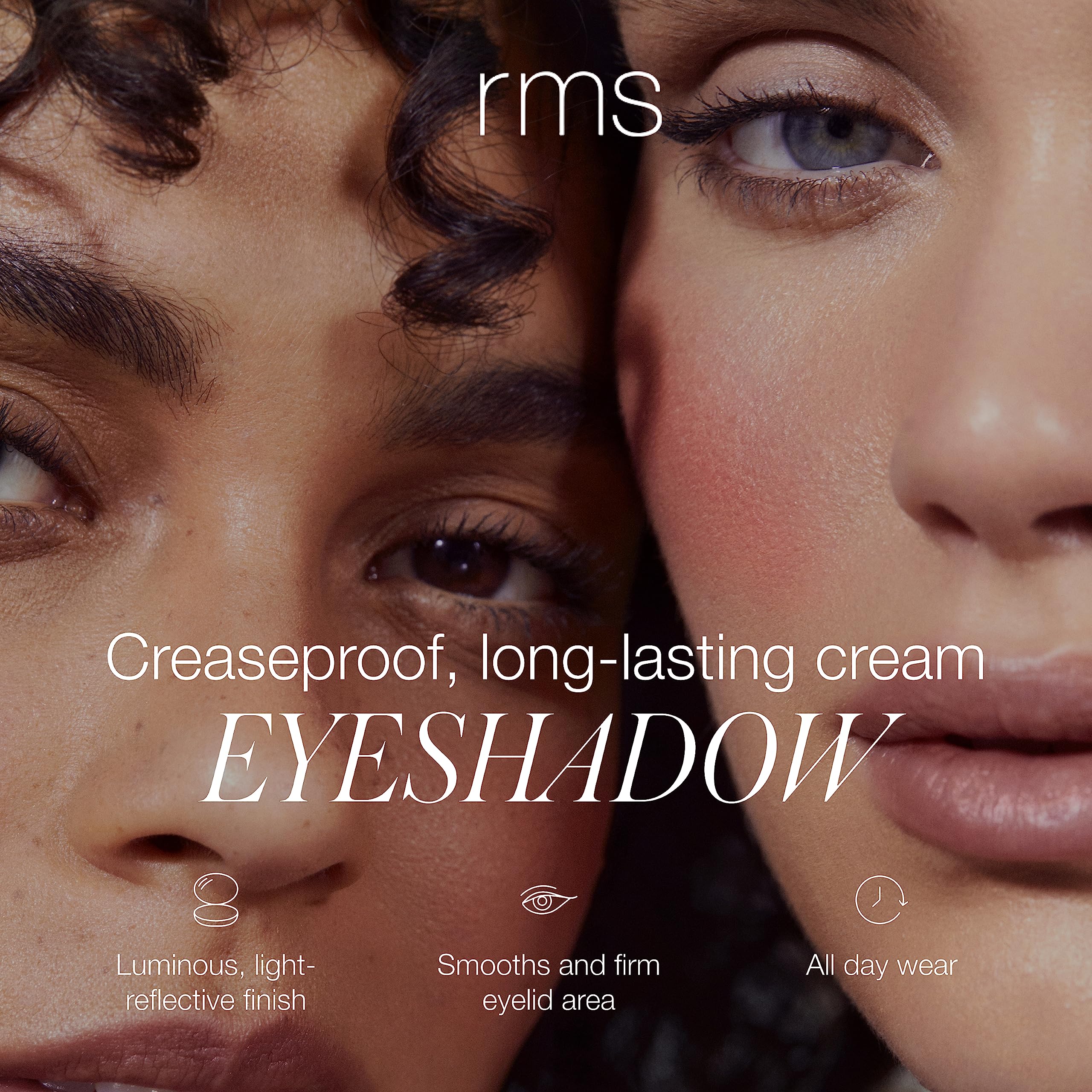 Rms Beauty Eyelights Cream Eyeshadow - Metallic Eyeshadow, Creamy Eyeshadow Eye Highlighter, Glitter Eyeshadow, Shimmer Eyeshado