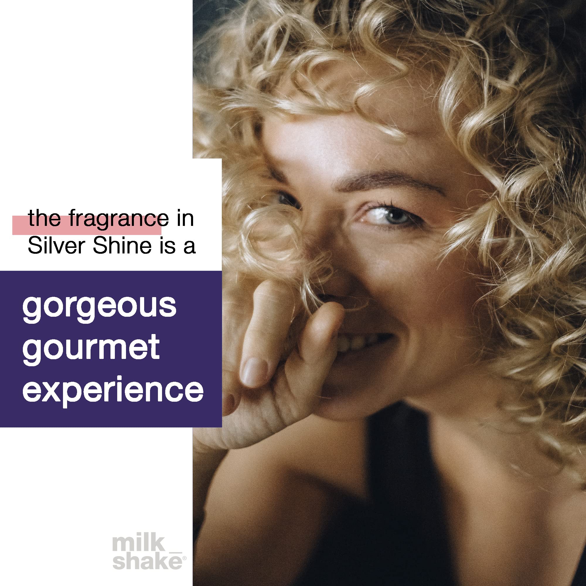 Milk_Shake Silver Shine Purple Shampoo For Blonde Hair - Blonde Toner For Brassy Hair 100% Sles-Free, 101 Fl Oz