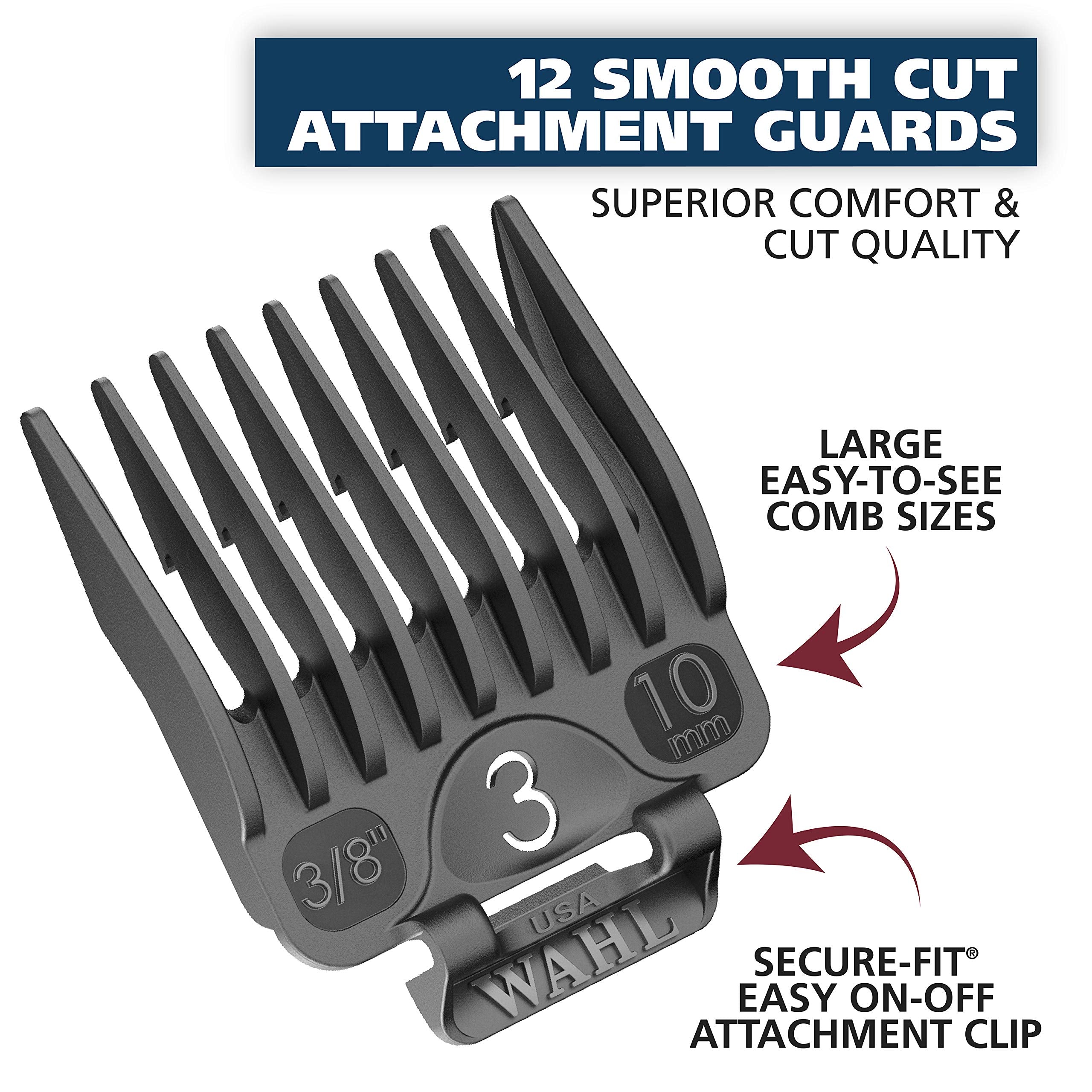 Wahl USA Clip ?? Trim 2 In 1 Corded Hair Clipper with Pop Up Trimmer Kit, Perfect for Home Haircuts and Touching Up Around Neckl