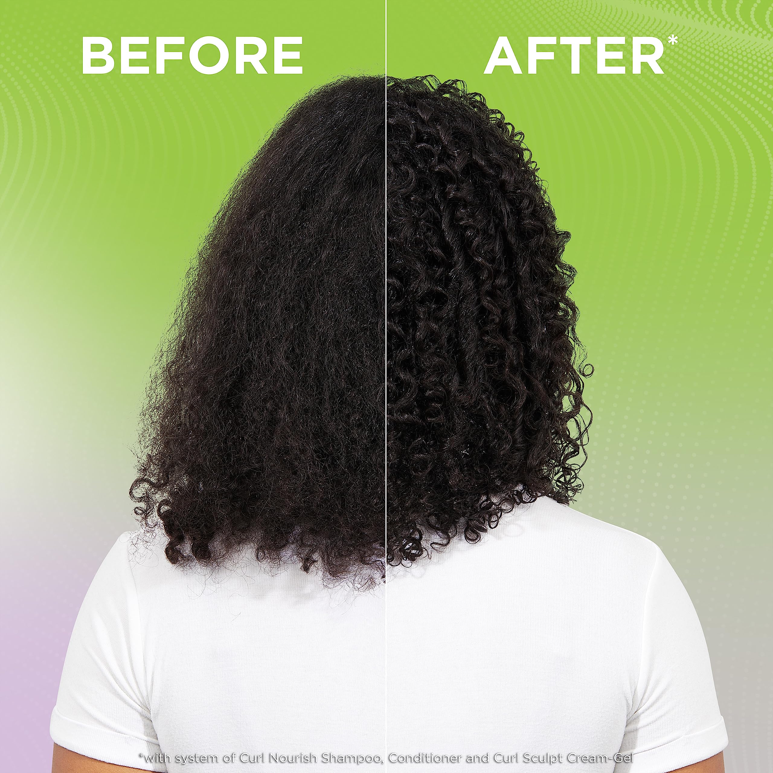 Garnier Fructis Style Curl Sculpt Conditioning Cream Gel For Bounce & Moisture, 5.1 Fl Oz, 1 Count (Packaging May Vary)