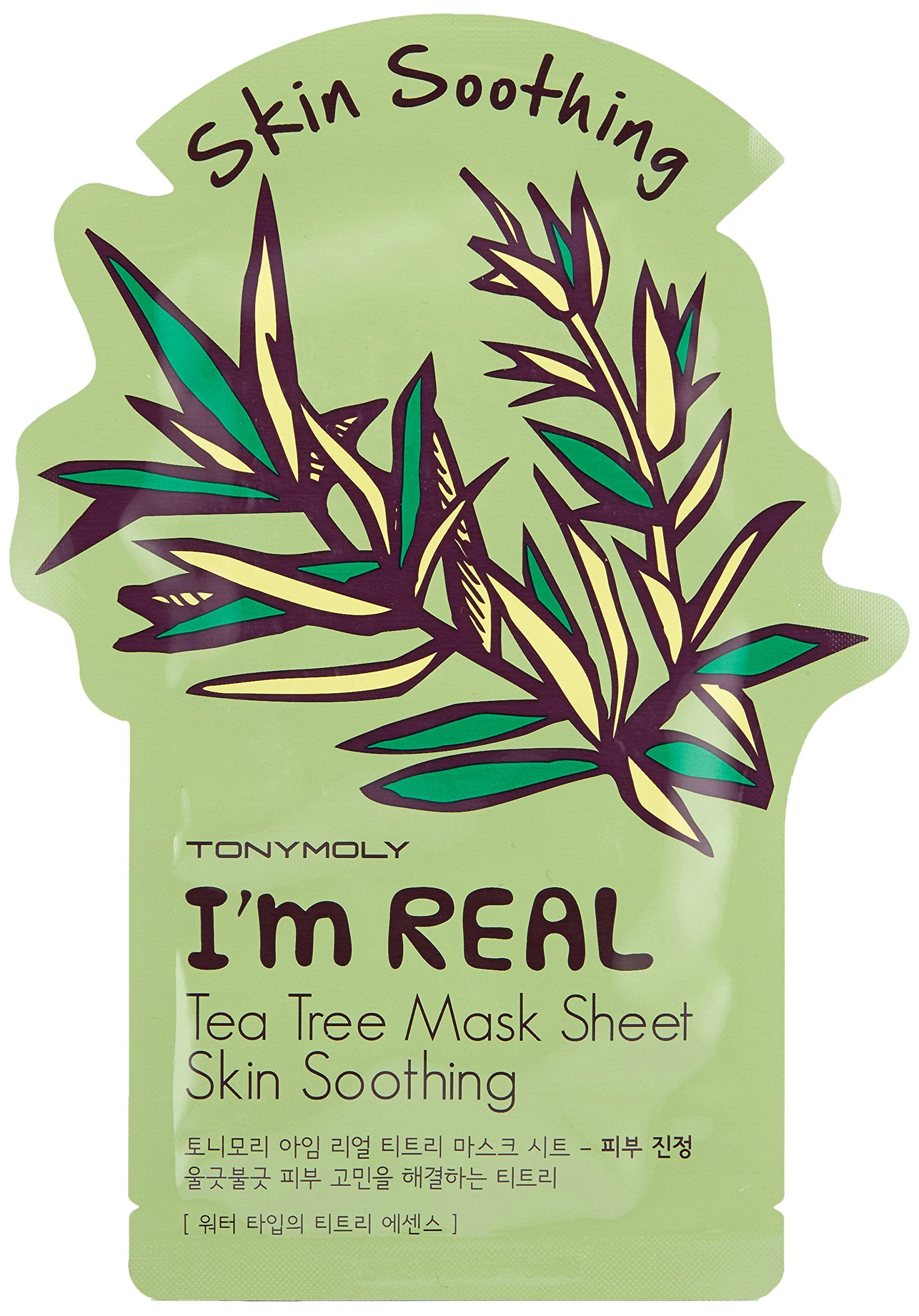 Tonymoly I'M Real Tea Tree Sheet Mask, 10 Count