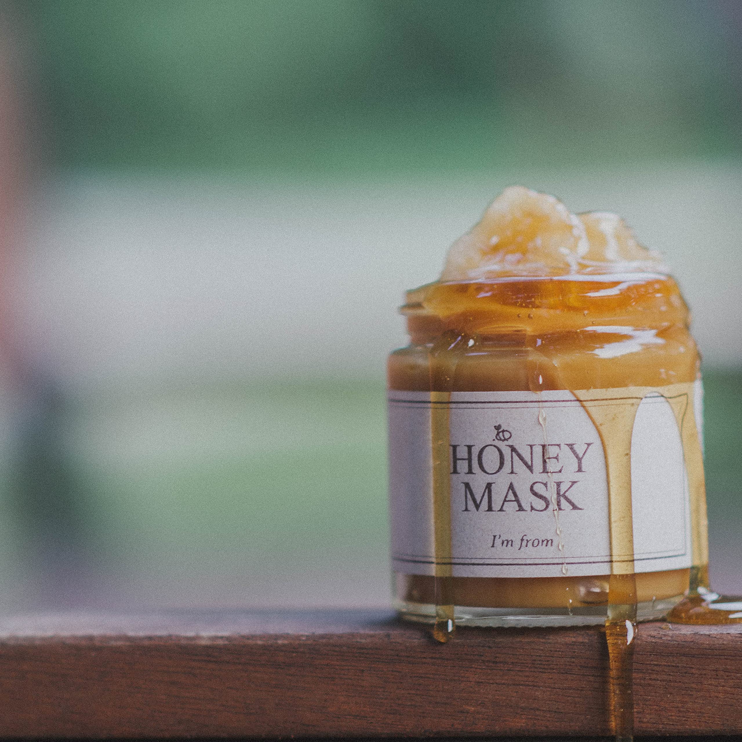 I'M From Honey Mask 1.01 Fl Oz, Wash Off Face Mask, 38.7% Korean Honey, Deep Moisturization For 48 Hours, Nourishment, Clear Com