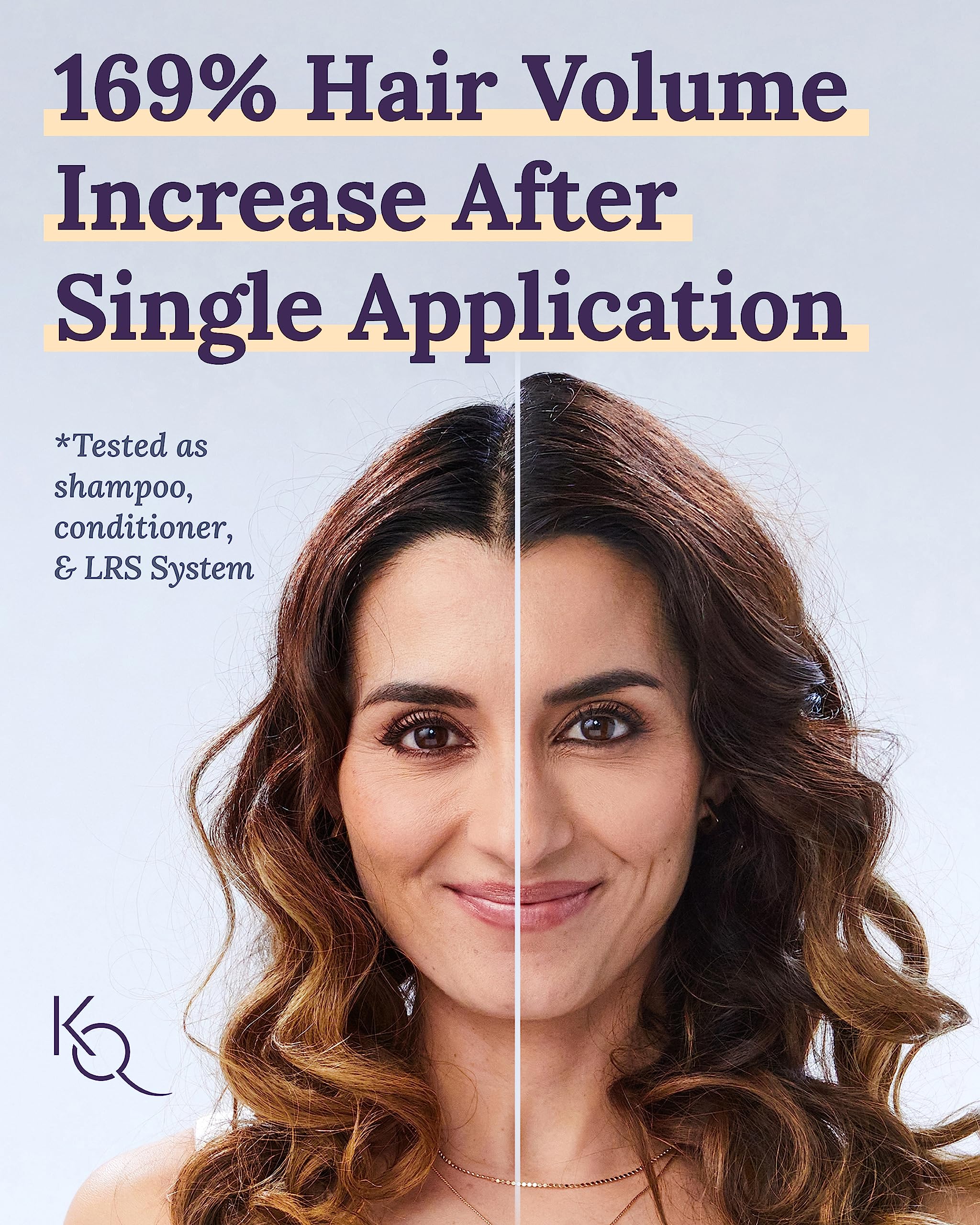 Keranique Volumizing Keratin Conditioner for Thinning Hair, Hair Regrowth | Keratin Amino Complex, Free of Sulfates, Dyes and Pa