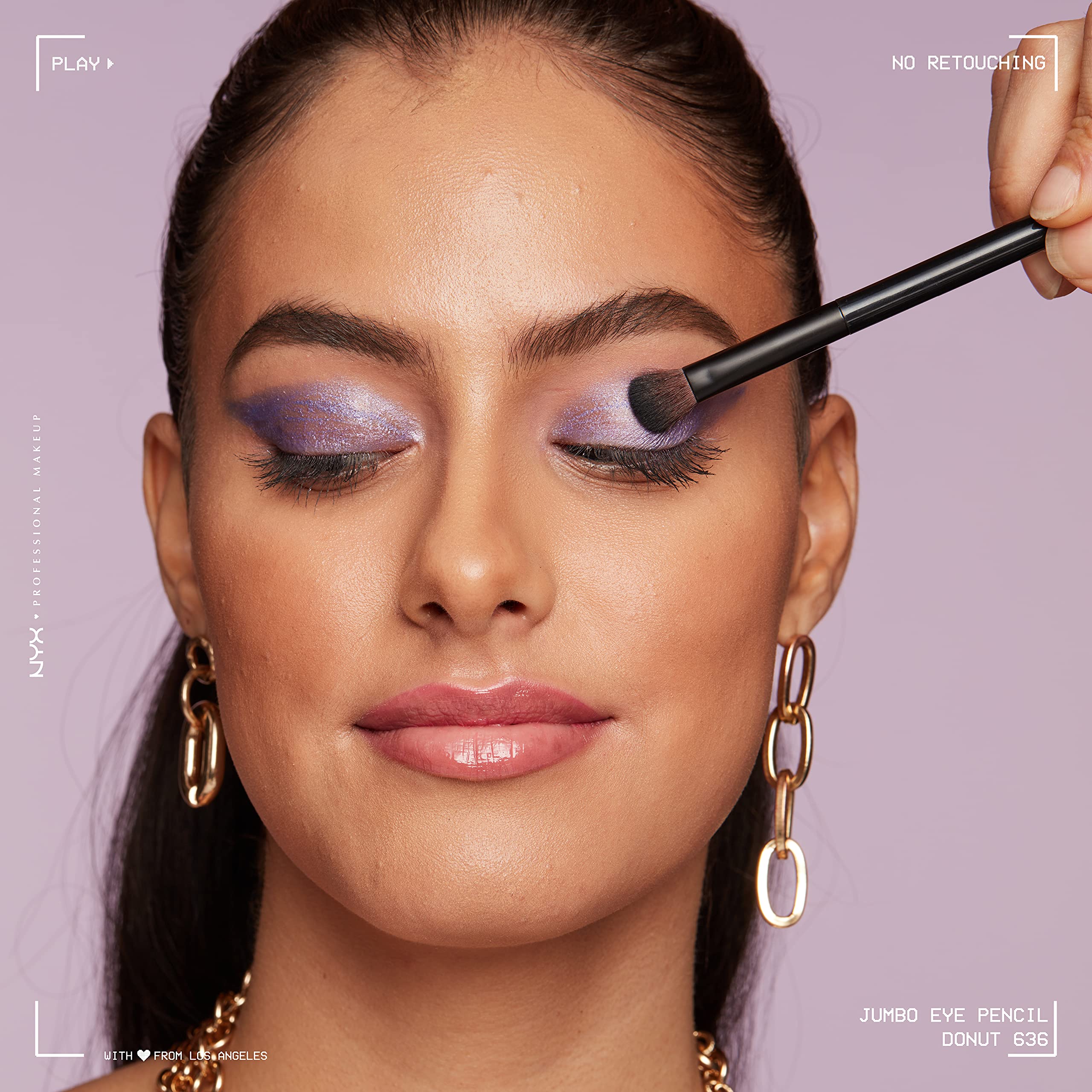 Nyx Professional Makeup Jumbo Eye Pencil, Eyeshadow & Eyeliner Pencil - Donut (Lilac)