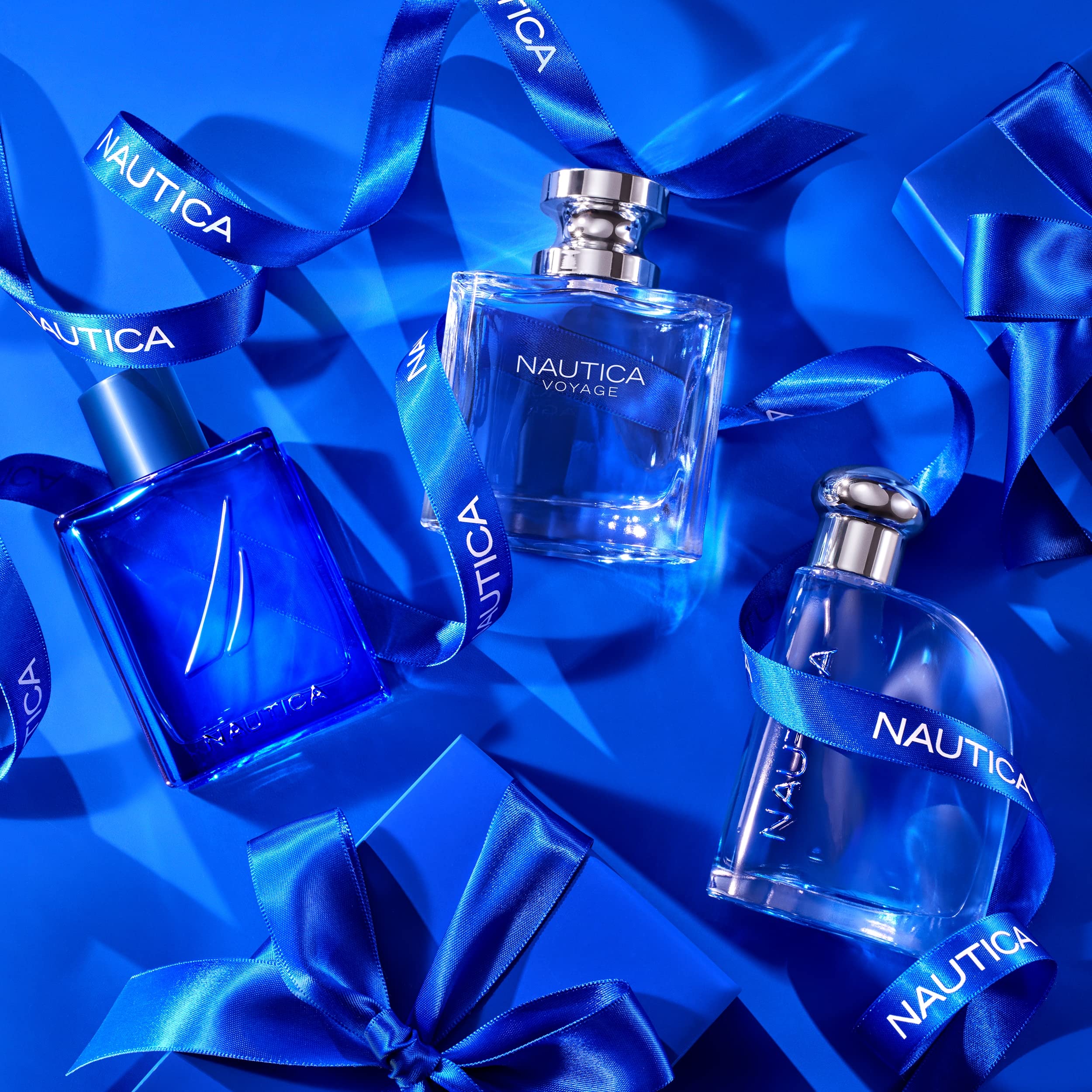 Nautica Blue Sail 2 Piece Gift Set For Men - 1.6Oz Eau De Toilette Spray + 0.5 Oz Eau De Toilette Spray