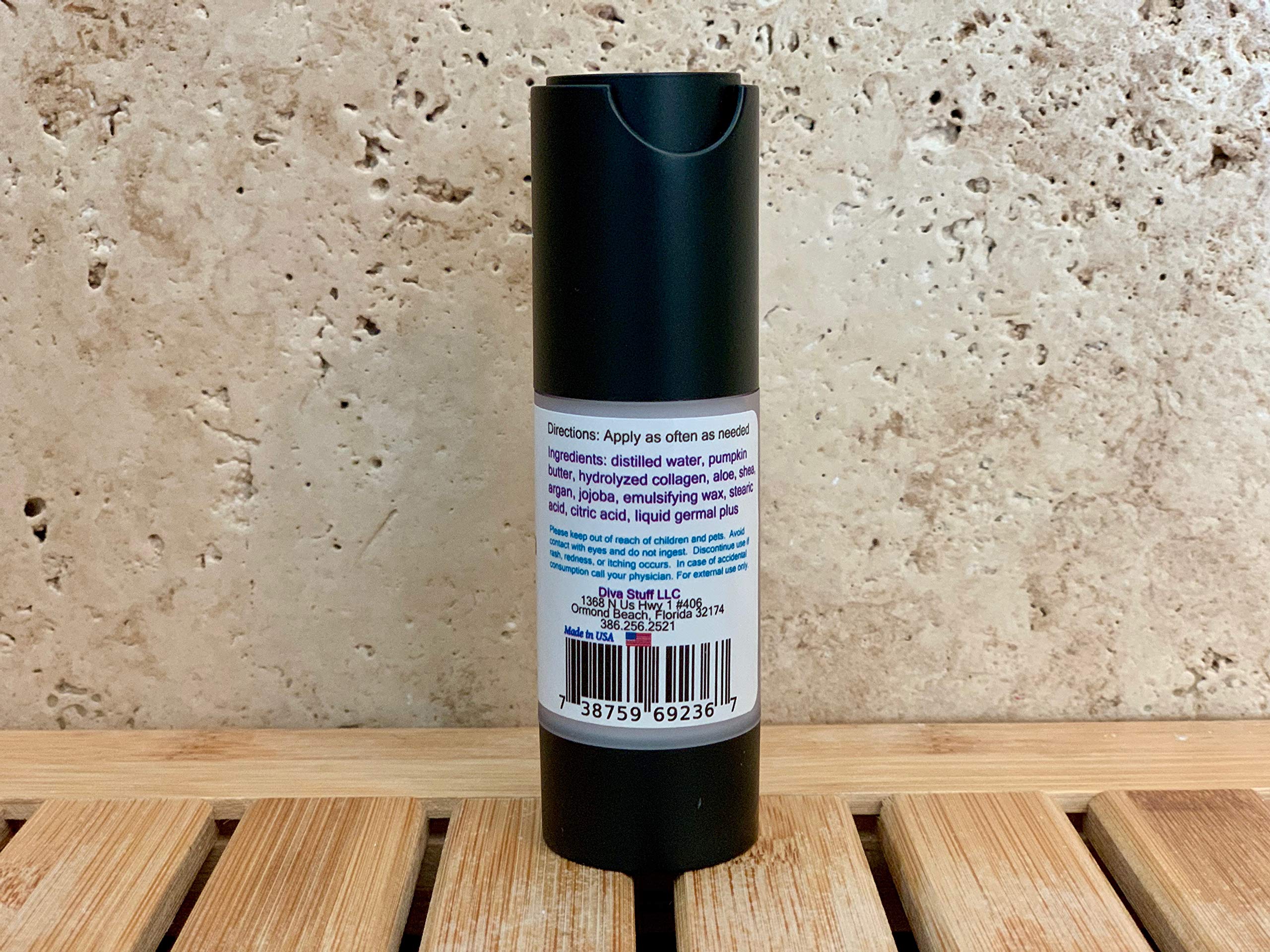 Crows Feet Formula Wtih Pumpkin Butter & Hydrolyzed Collagen, Eye Treatment By Diva Stuff, 1Oz
