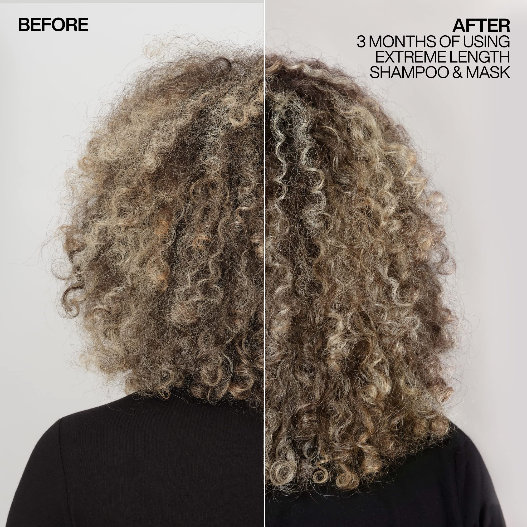 Redken Extreme Length Treatment Mask | Rinse-Out Hair Mask With Biotin & Castor Oil | For Hair Growth | 8.5 Fl Oz