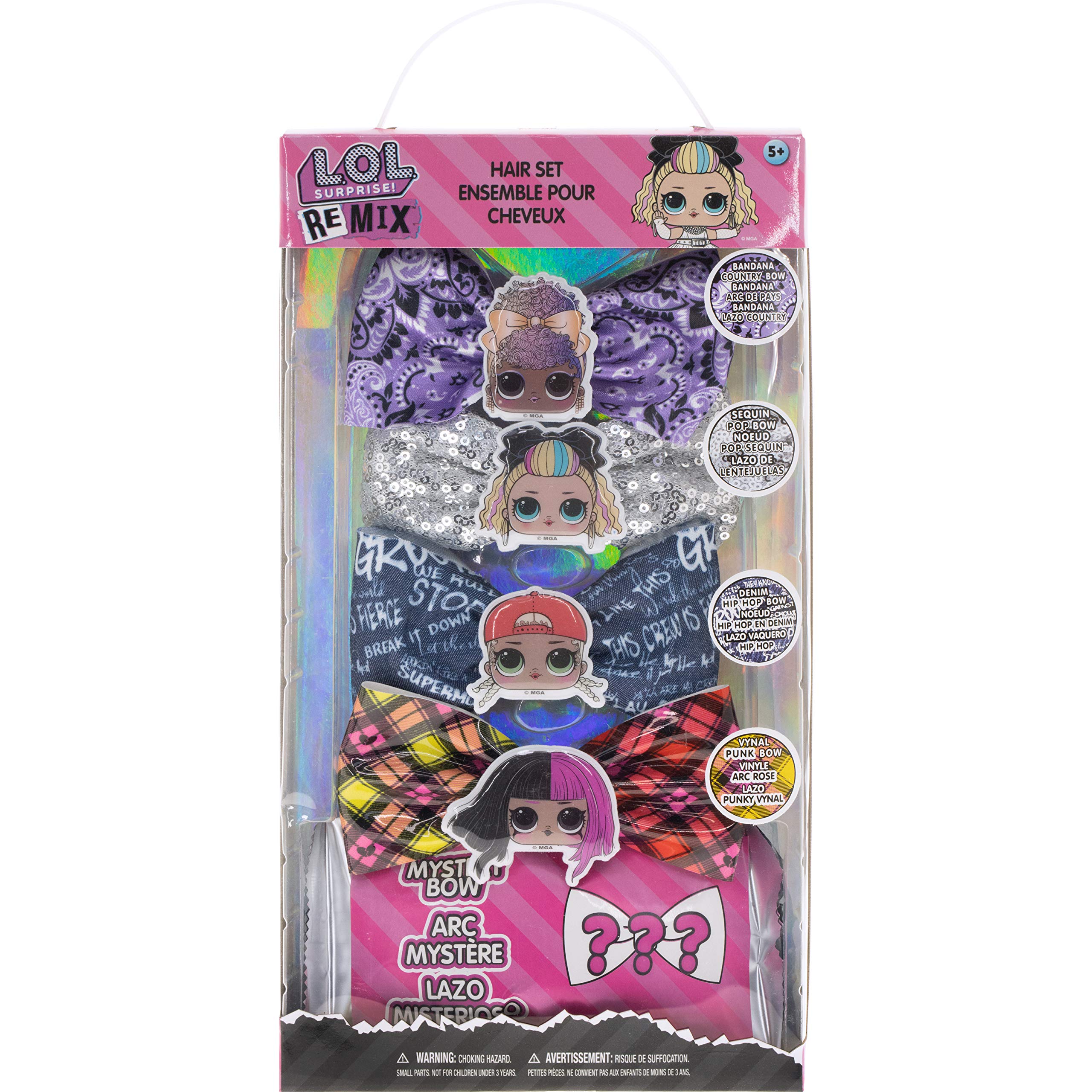 Strings  Toyhome  3 Years+  Townley Girl Lol 5 Pack Hair Bow Set