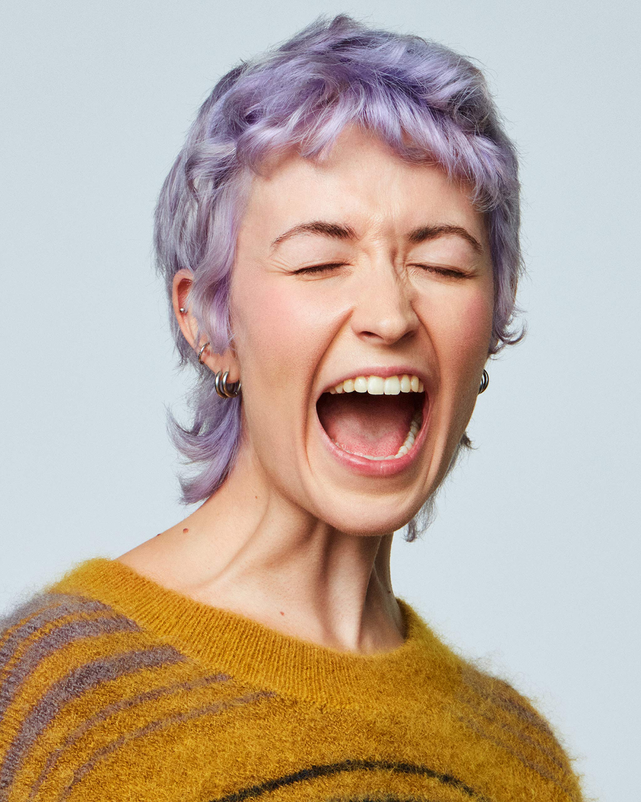 Bleach London Violet Skies Colour - Pastel Soft Lilac Hair Dye - Vegan & Peta-Approved Semi-Permanent Direct Dye - 150 Ml